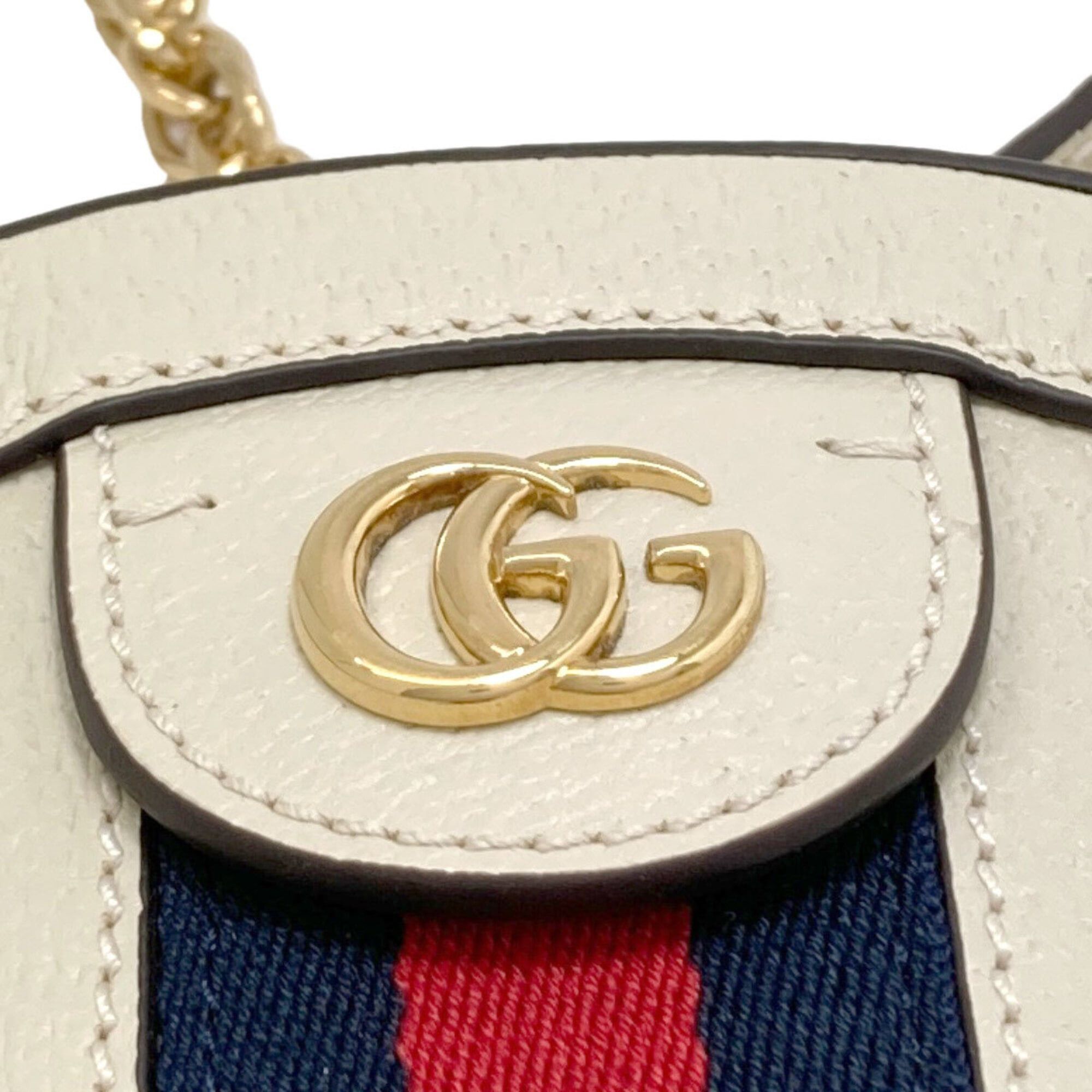 Gucci Gucci 550618 Double G Shoulder Bag Calfskin Women's GUCCI Size ONE SIZE - 12 Thumbnail