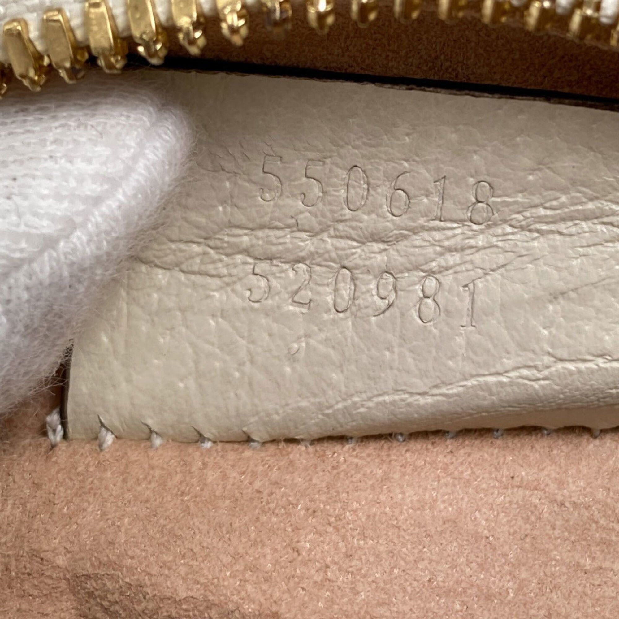Gucci Gucci 550618 Double G Shoulder Bag Calfskin Women's GUCCI Size ONE SIZE - 7 Thumbnail