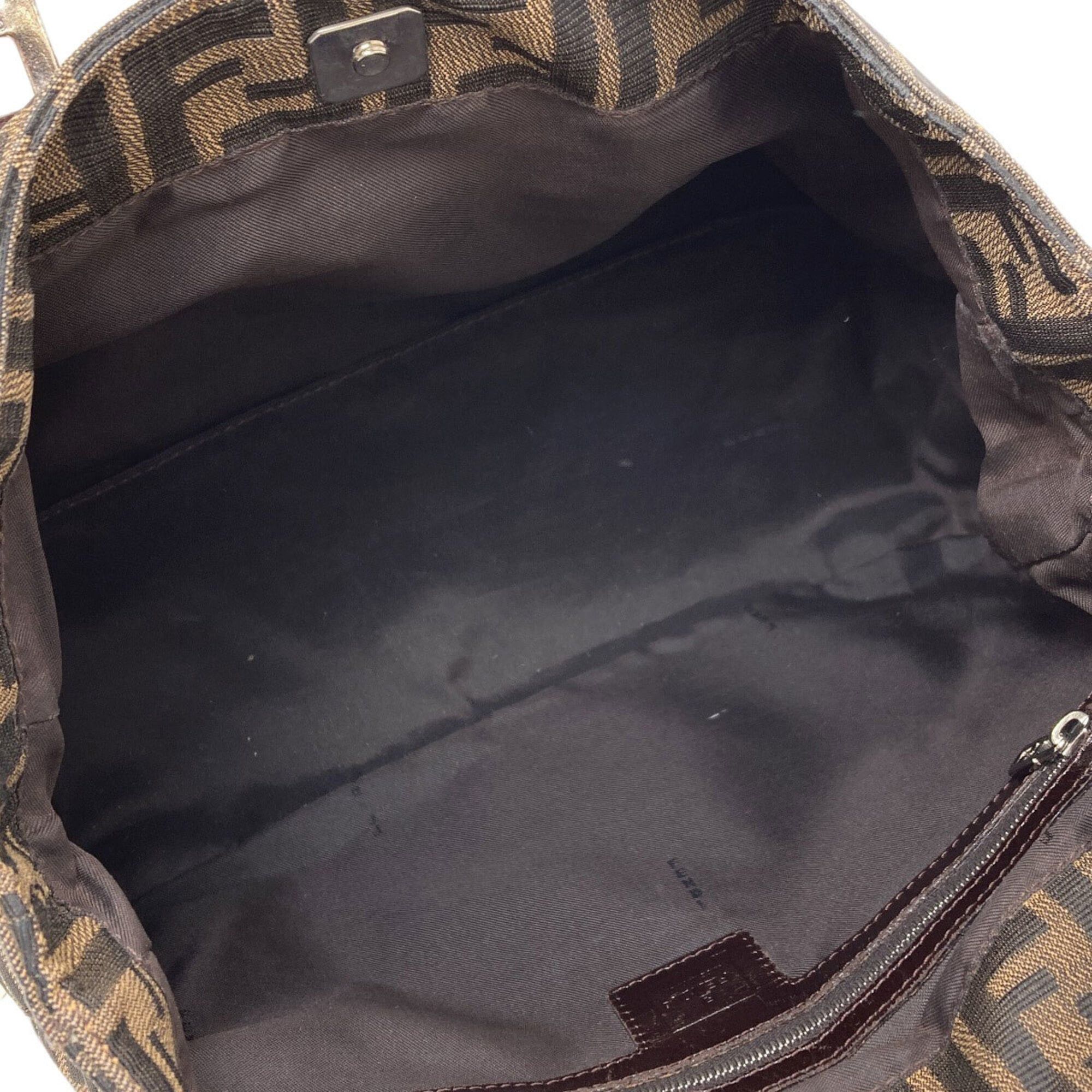 Fendi Fendi Zucca pattern canvas handbag for women FENDI Size ONE SIZE - 5 Thumbnail