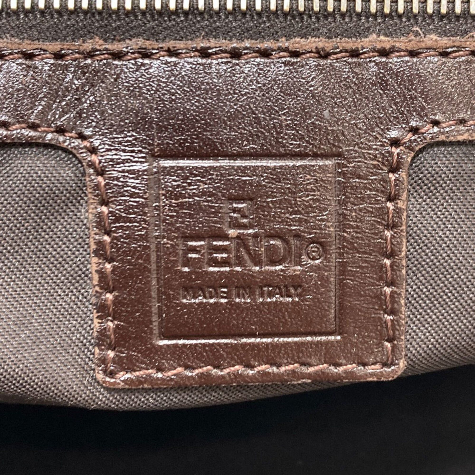 Fendi Fendi Zucca pattern canvas handbag for women FENDI Size ONE SIZE - 6 Thumbnail
