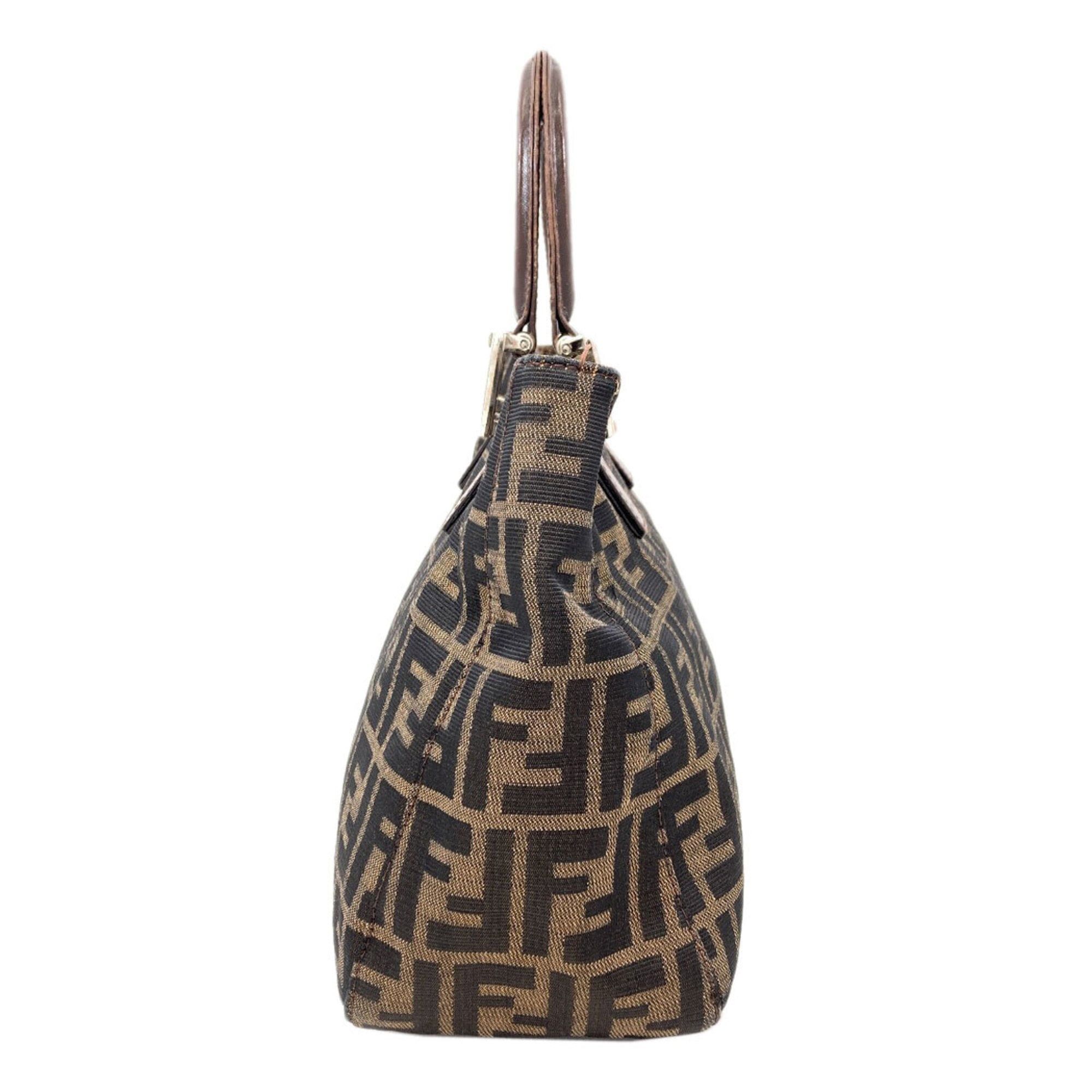 Fendi Fendi Zucca pattern canvas handbag for women FENDI Size ONE SIZE - 3 Thumbnail