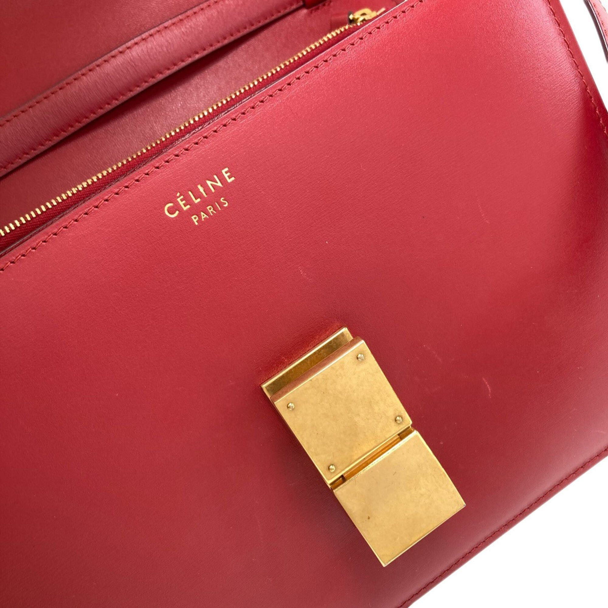 Celine Celine Classic Box Shoulder Bag, Calfskin, Women's Size ONE SIZE - 15 Thumbnail