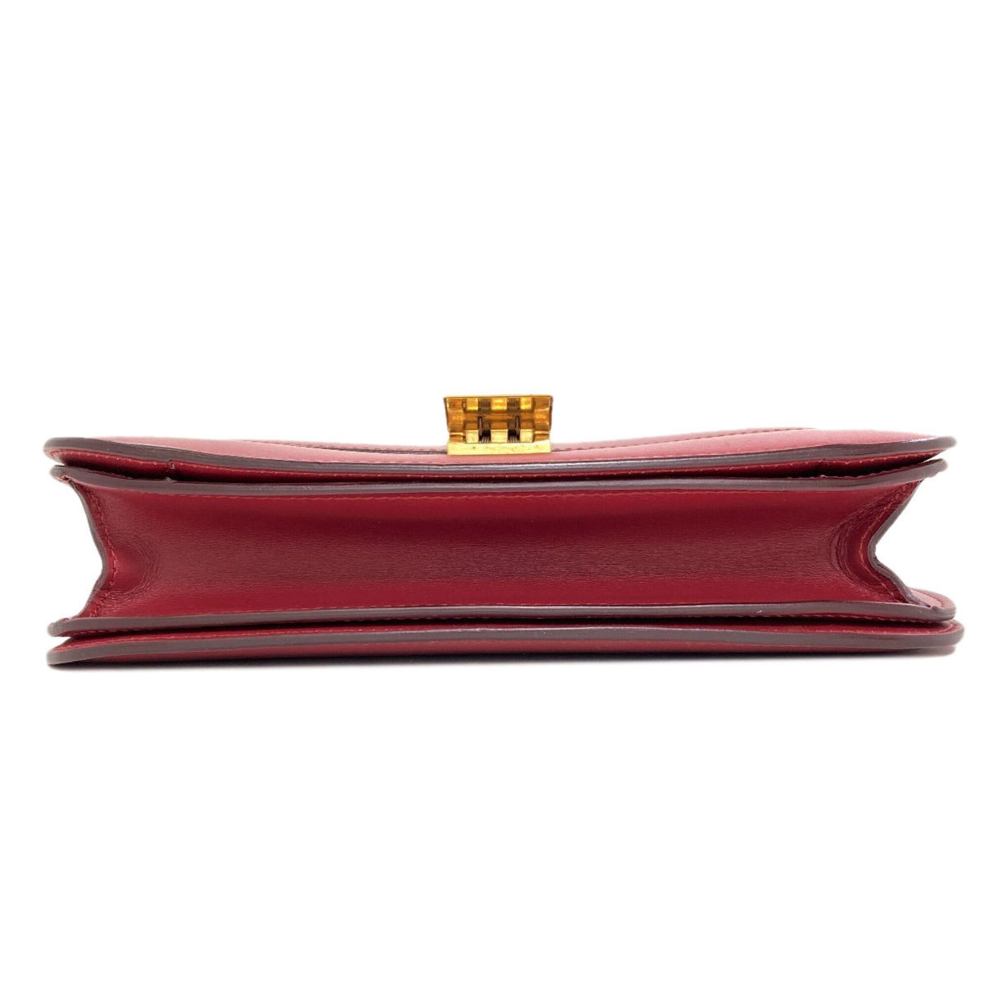 Celine Celine Classic Box Shoulder Bag, Calfskin, Women's Size ONE SIZE - 4 Thumbnail
