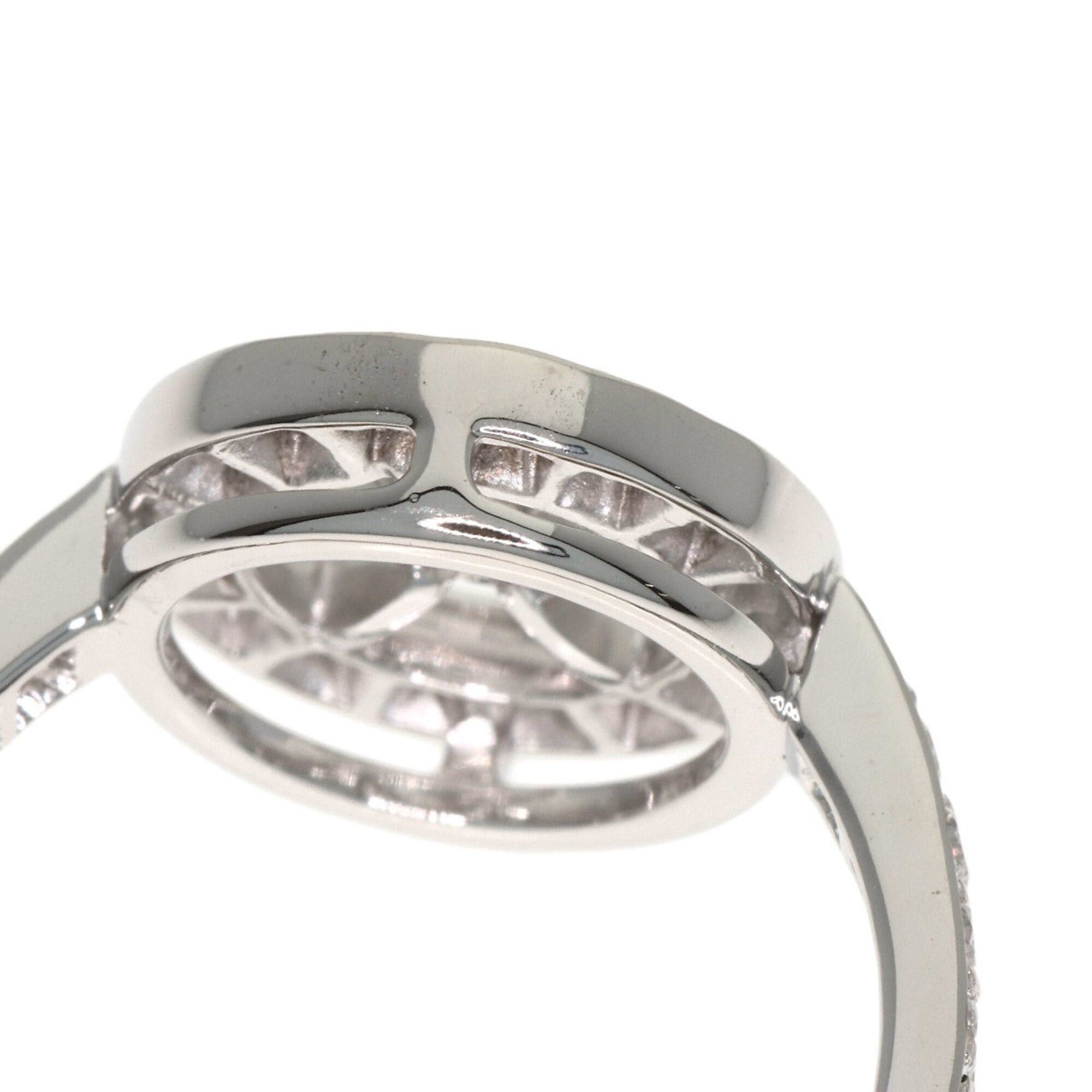 Other Boucheron Avalonde Diamond Ring #50, 18K White Gold, Women's. Size ONE SIZE - 9 Thumbnail