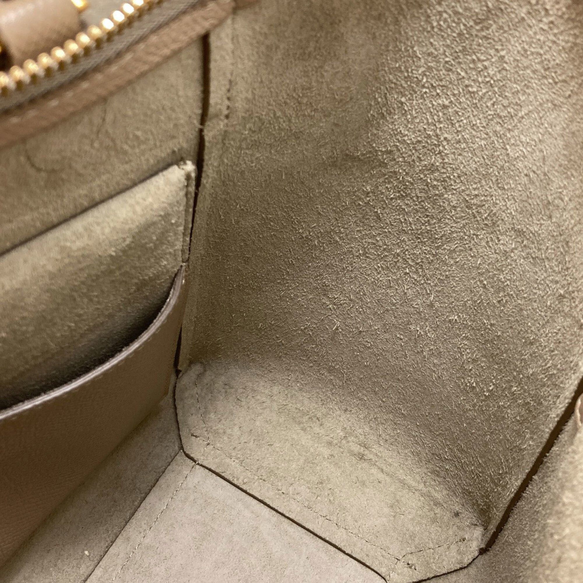 Celine Celine Belt Bag Micro 2-Way Handbag Calfskin Women's CELINE Size ONE SIZE - 10 Thumbnail