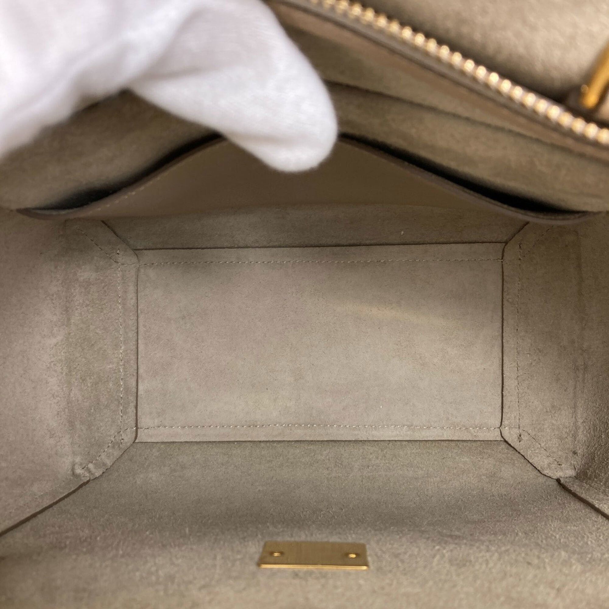 Celine Celine Belt Bag Micro 2-Way Handbag Calfskin Women's CELINE Size ONE SIZE - 5 Thumbnail