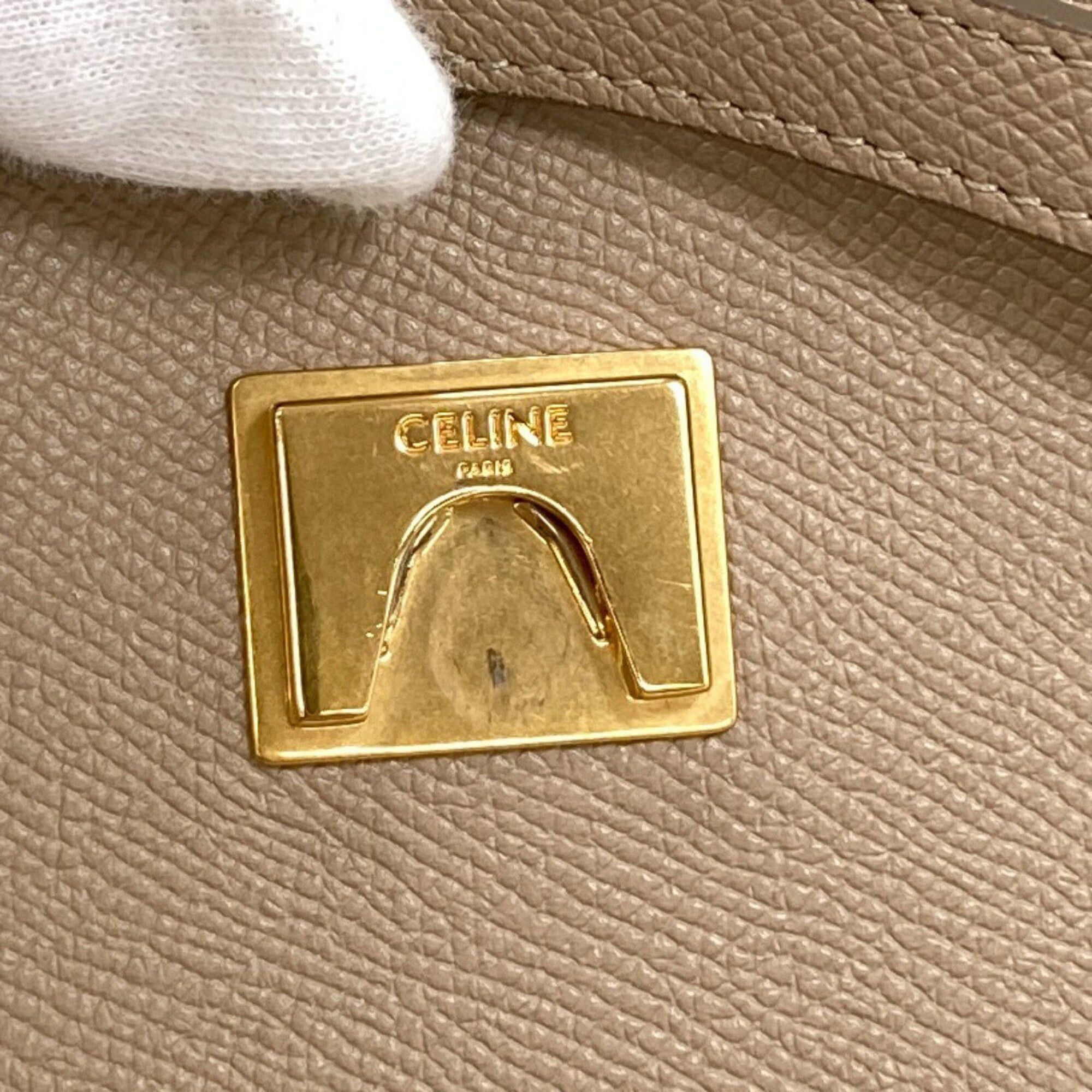 Celine Celine Belt Bag Micro 2-Way Handbag Calfskin Women's CELINE Size ONE SIZE - 18 Thumbnail