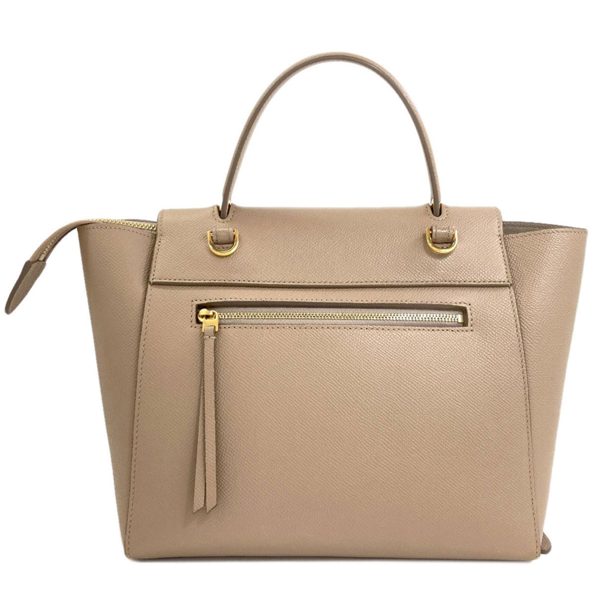Celine Celine Belt Bag Micro 2-Way Handbag Calfskin Women's CELINE Size ONE SIZE - 2 Thumbnail