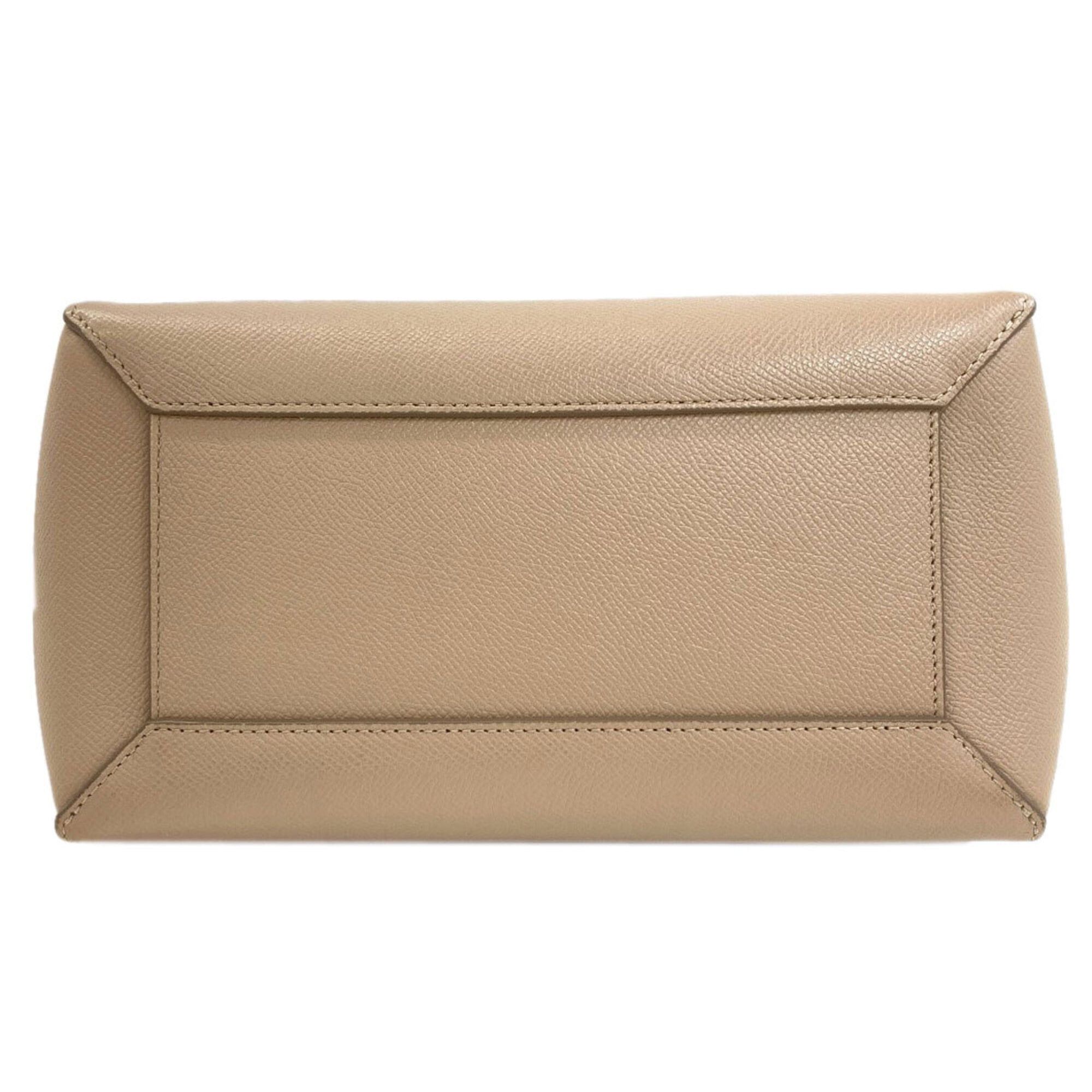 Celine Celine Belt Bag Micro 2-Way Handbag Calfskin Women's CELINE Size ONE SIZE - 4 Thumbnail