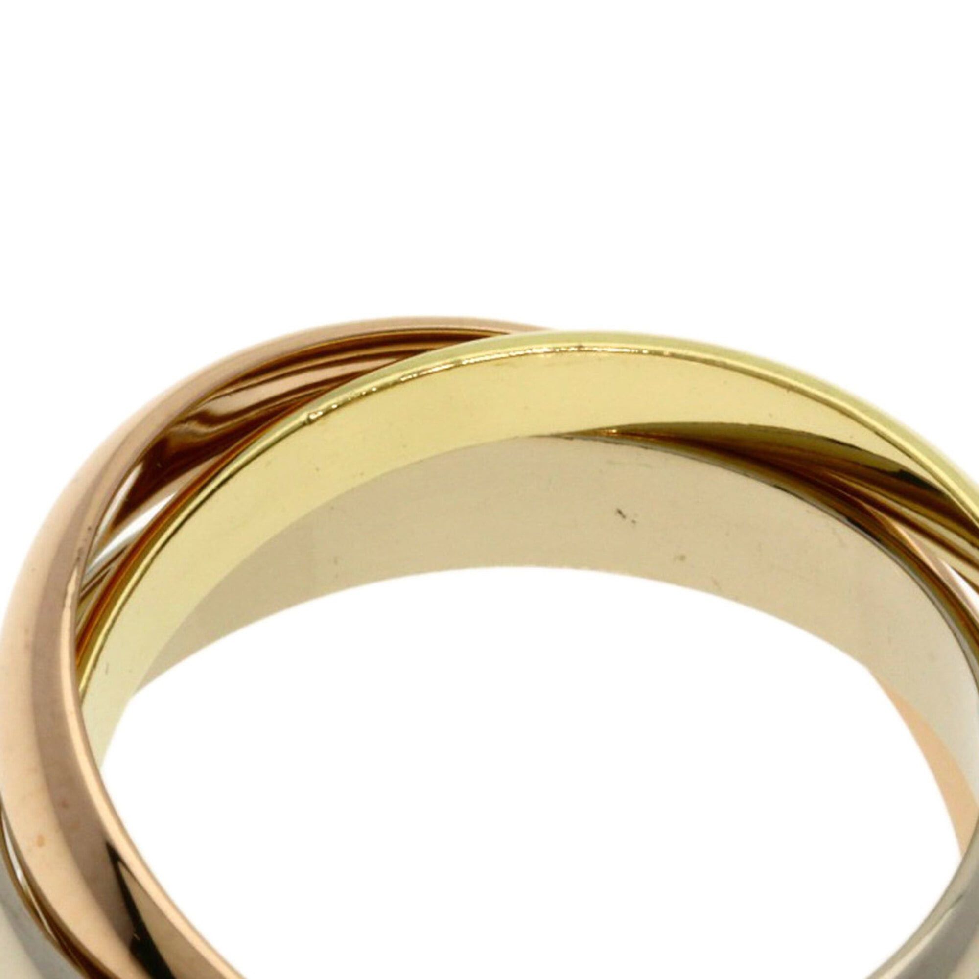 Cartier Cartier Trinity #51 Ring - 18K Yellow Gold/18K White Pink Gold Women's CARTIER Size ONE SIZE - 5 Thumbnail