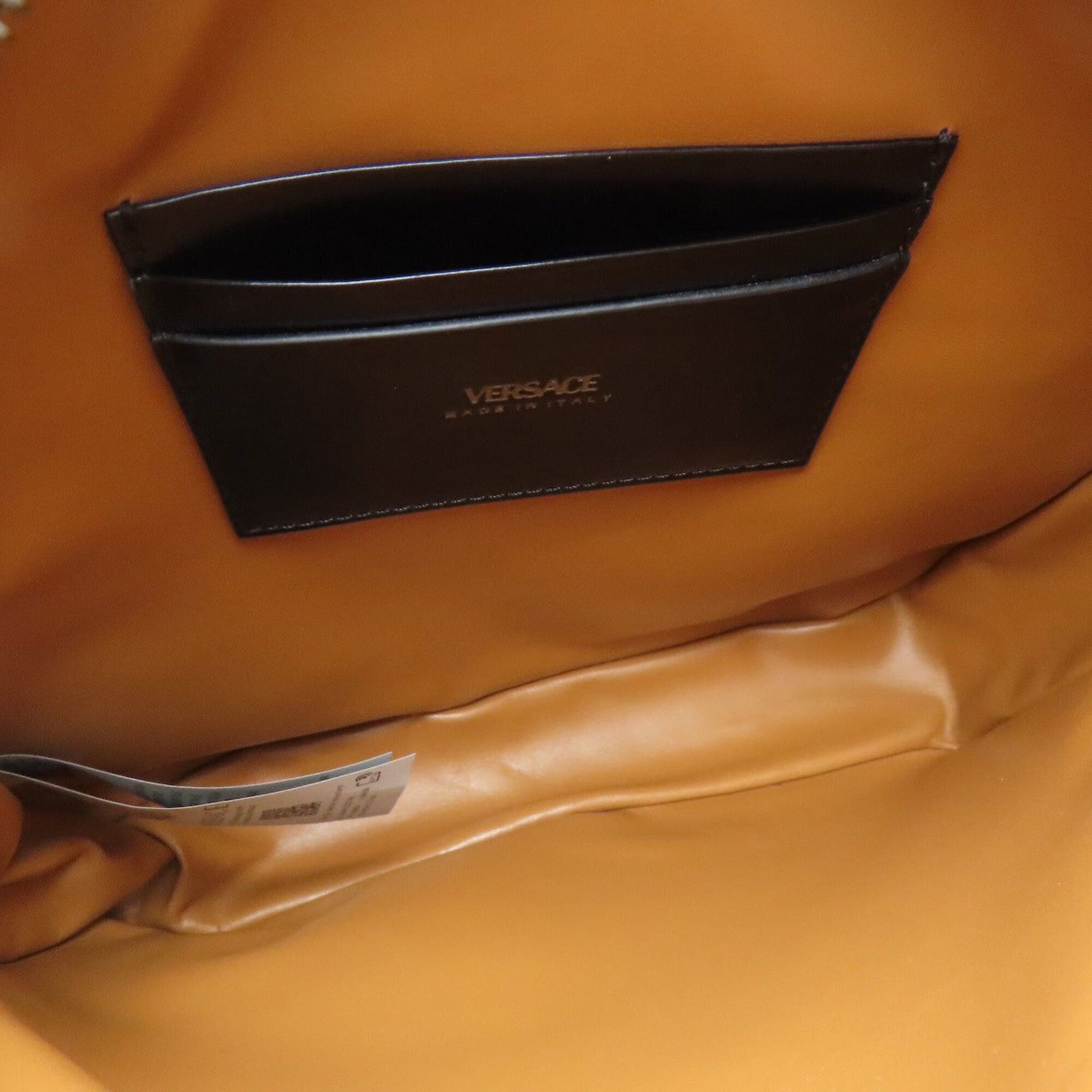 Versace Versace Logo Shoulder Bag Leather Women's VERSACE Size ONE SIZE - 5 Thumbnail