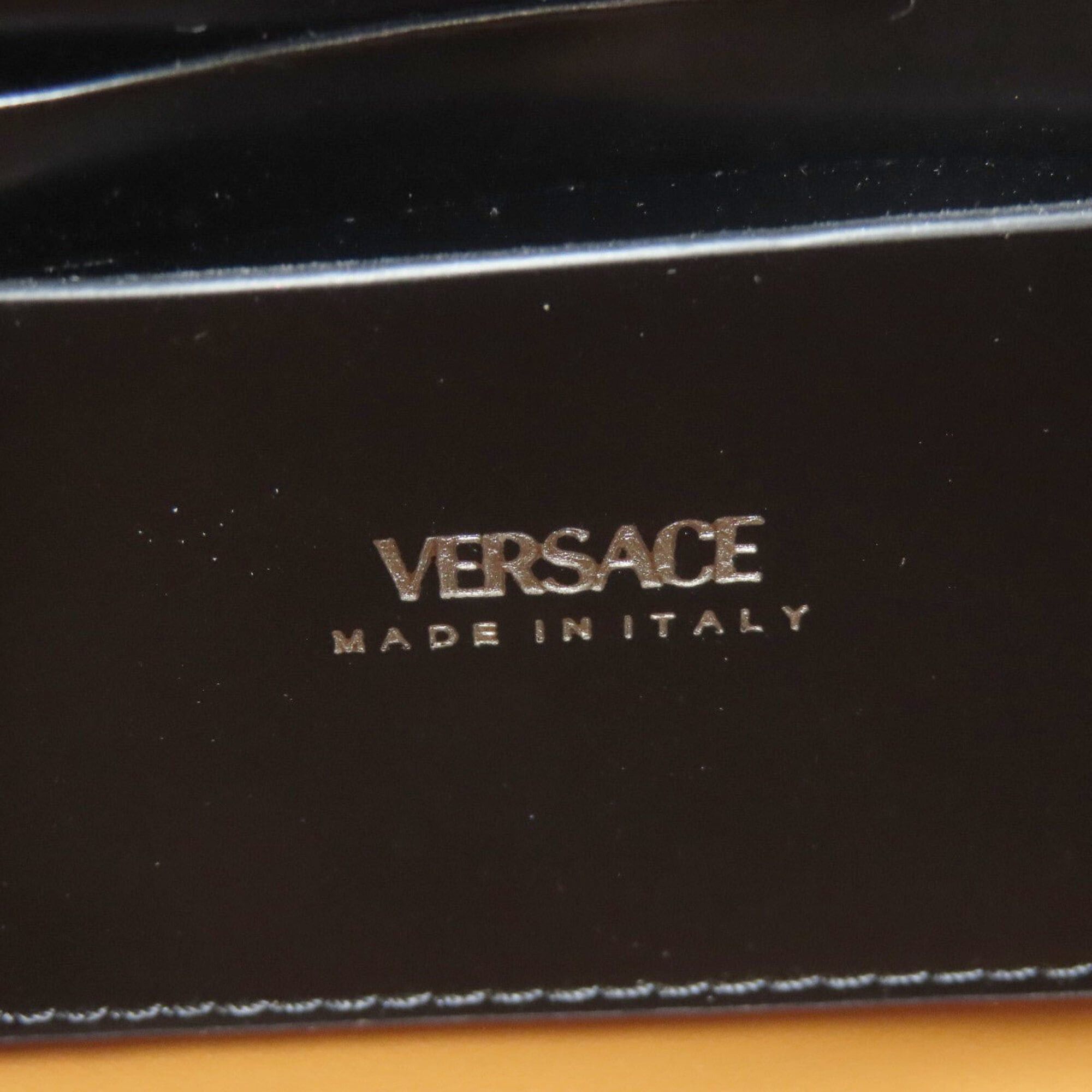 Versace Versace Logo Shoulder Bag Leather Women's VERSACE Size ONE SIZE - 6 Thumbnail