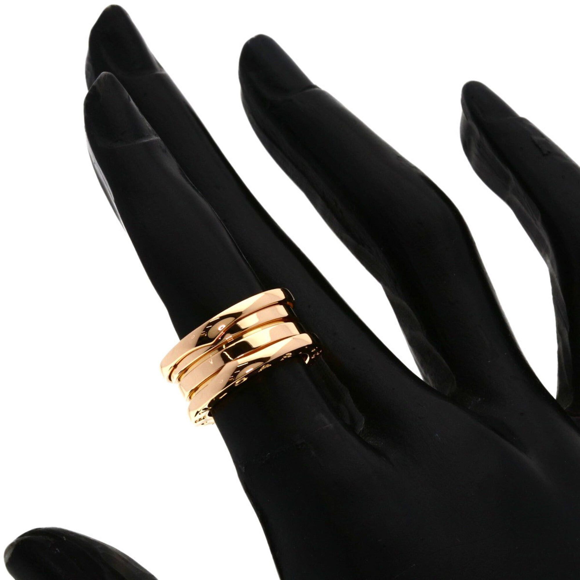 Bvlgari BVLGARI B-zero1 2-band ring #47, 18K pink gold, women's. Size ONE SIZE - 5 Thumbnail