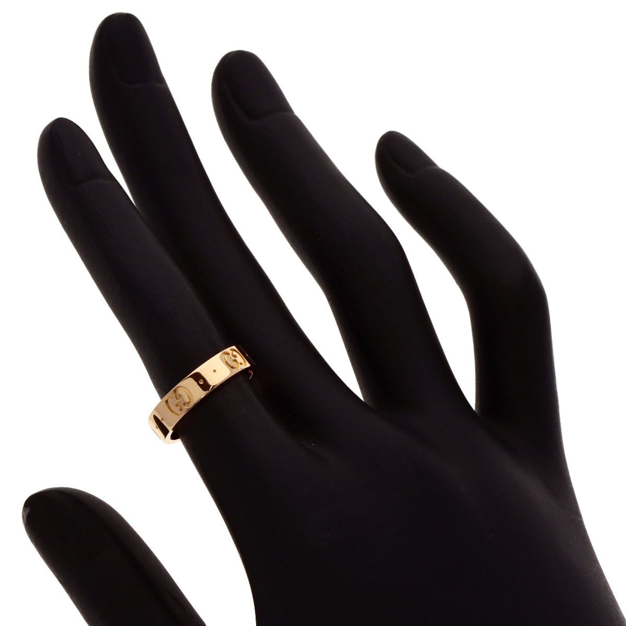 Gucci Gucci Icon #8 Ring, 18K Pink Gold, Women's GUCCI Size ONE SIZE - 6 Thumbnail