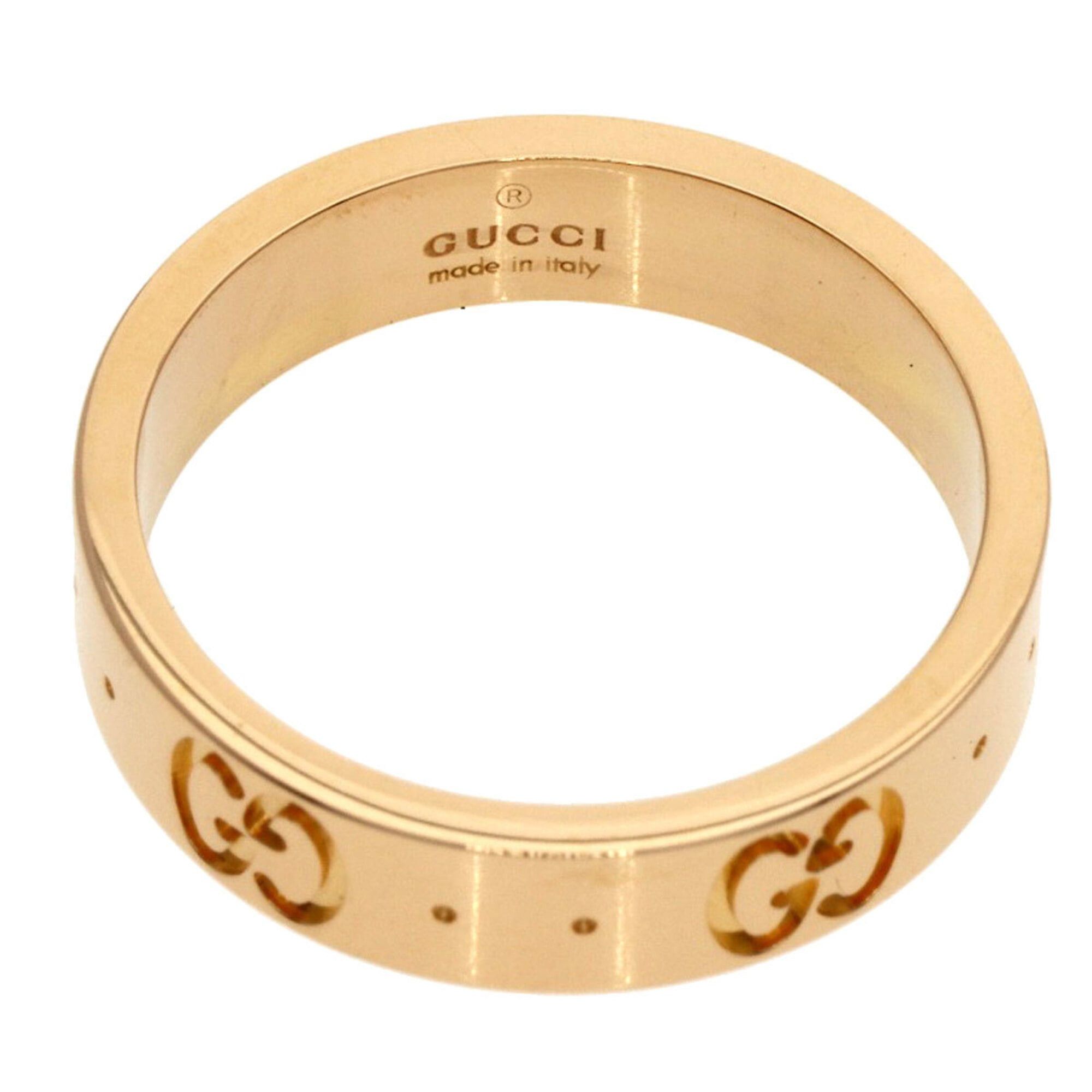 Gucci Gucci Icon #8 Ring, 18K Pink Gold, Women's GUCCI Size ONE SIZE - 5 Thumbnail