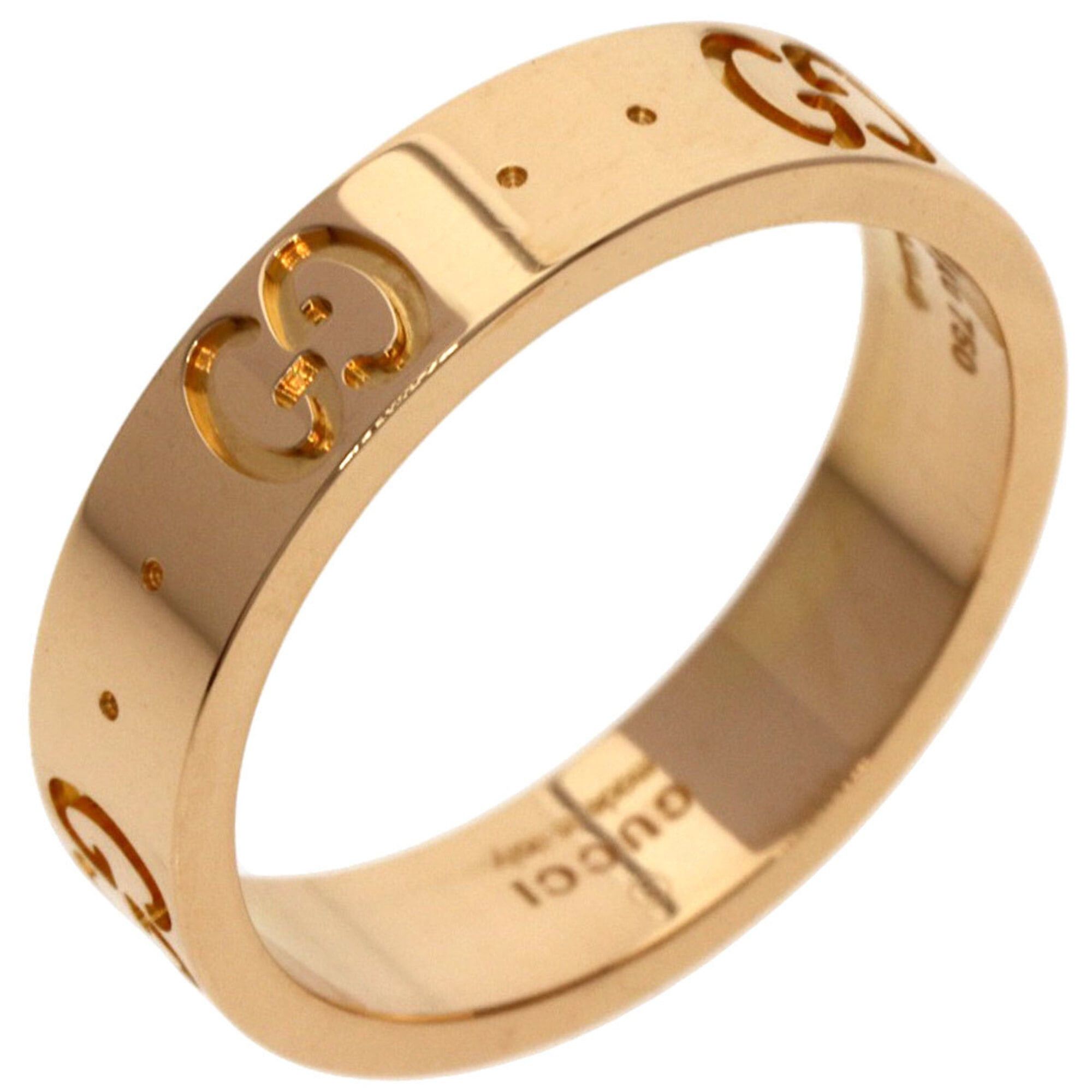 Gucci Gucci Icon #8 Ring, 18K Pink Gold, Women's GUCCI Size ONE SIZE - 2 Thumbnail
