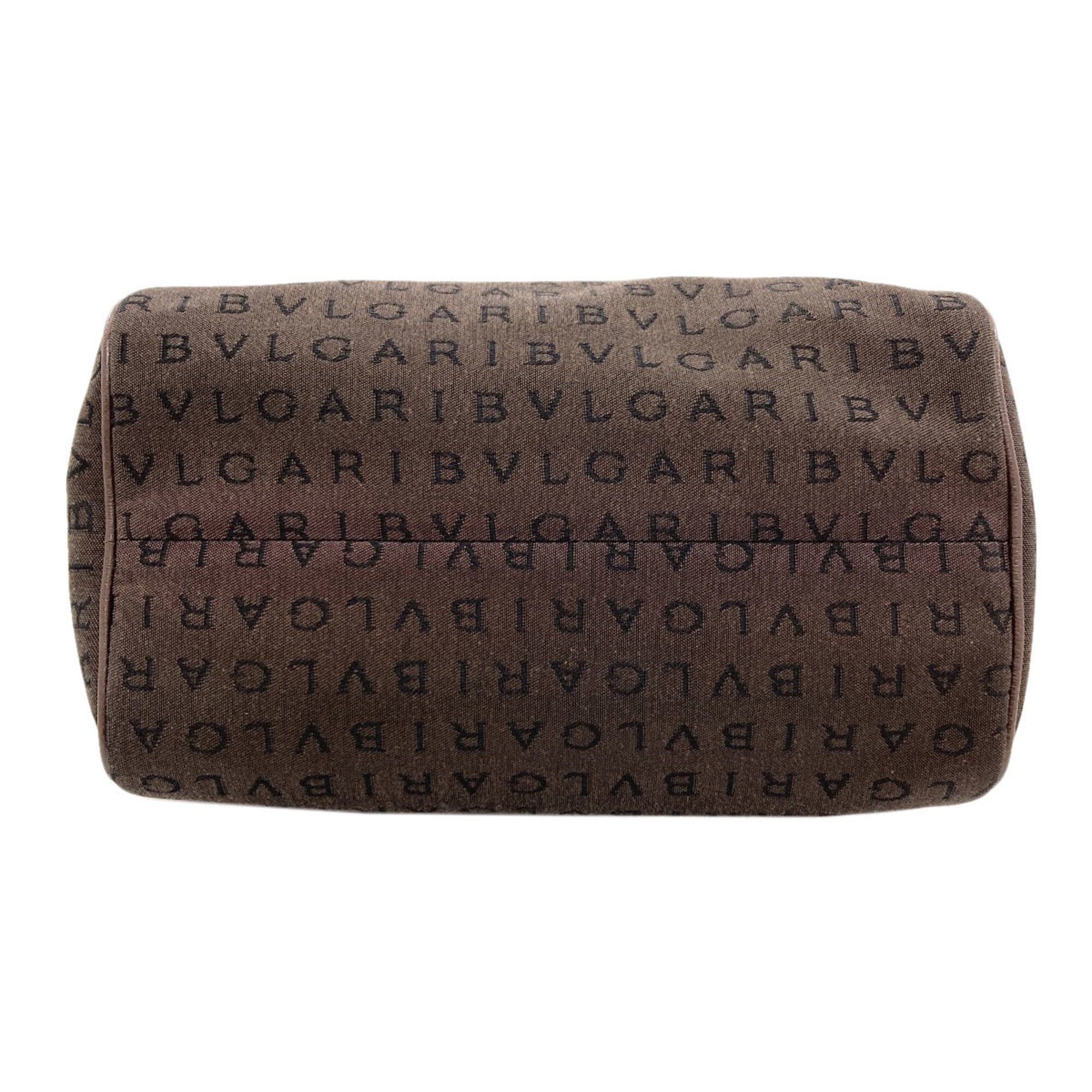 Bvlgari Bvlgari Bulgari Logomania Canvas Handbag for Women Size ONE SIZE - 4 Thumbnail