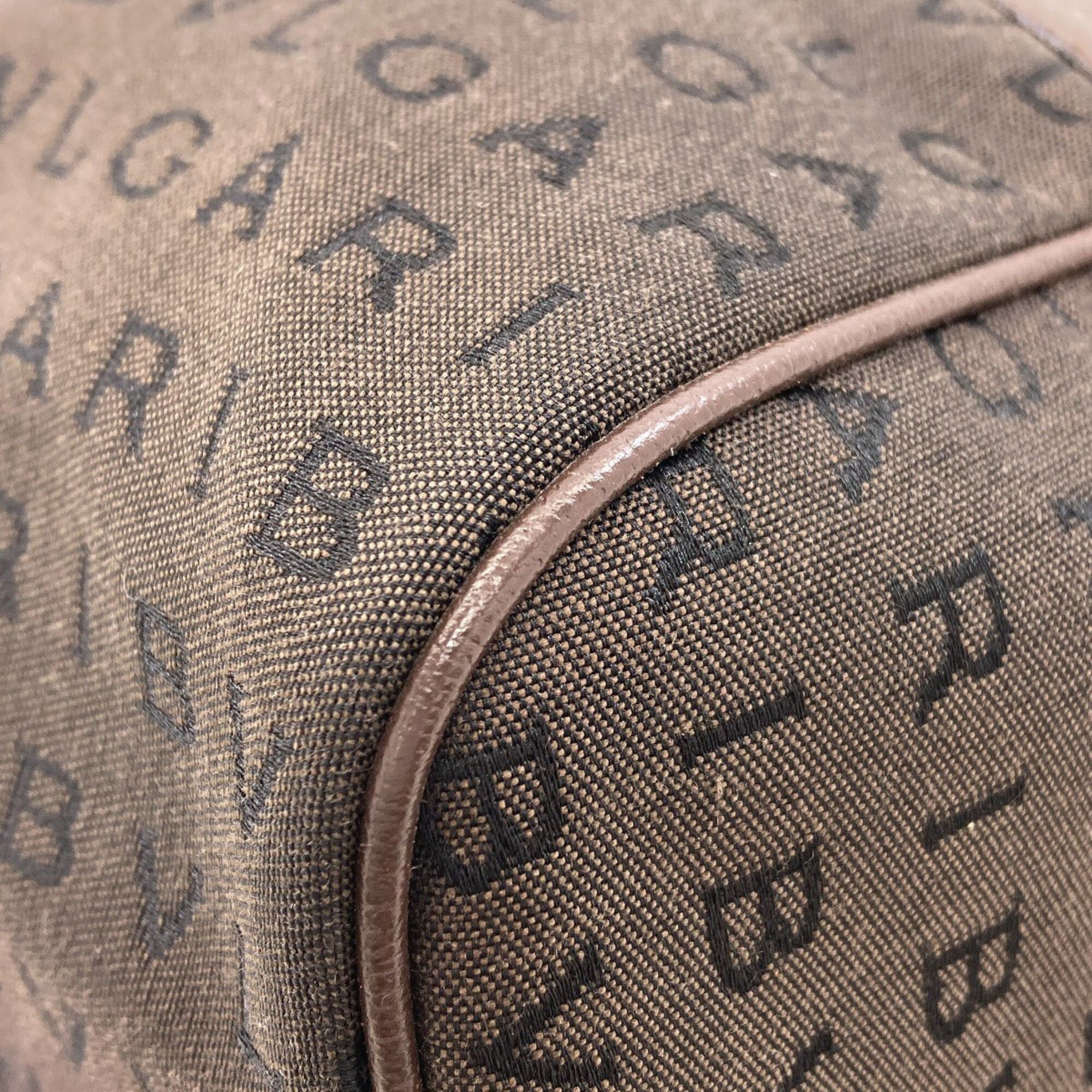 Bvlgari Bvlgari Bulgari Logomania Canvas Handbag for Women Size ONE SIZE - 14 Thumbnail