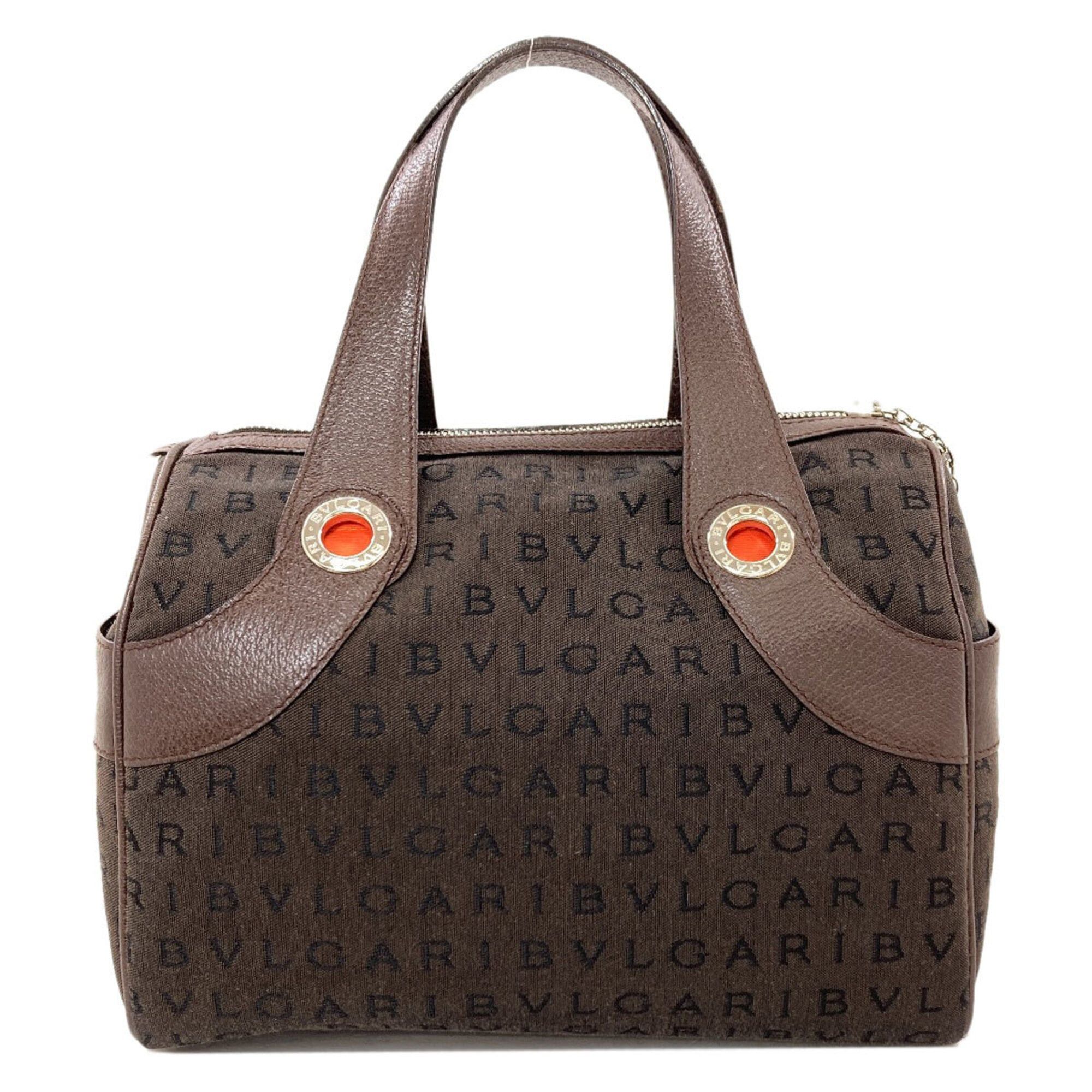 Bvlgari Bvlgari Bulgari Logomania Canvas Handbag for Women Size ONE SIZE - 2 Thumbnail