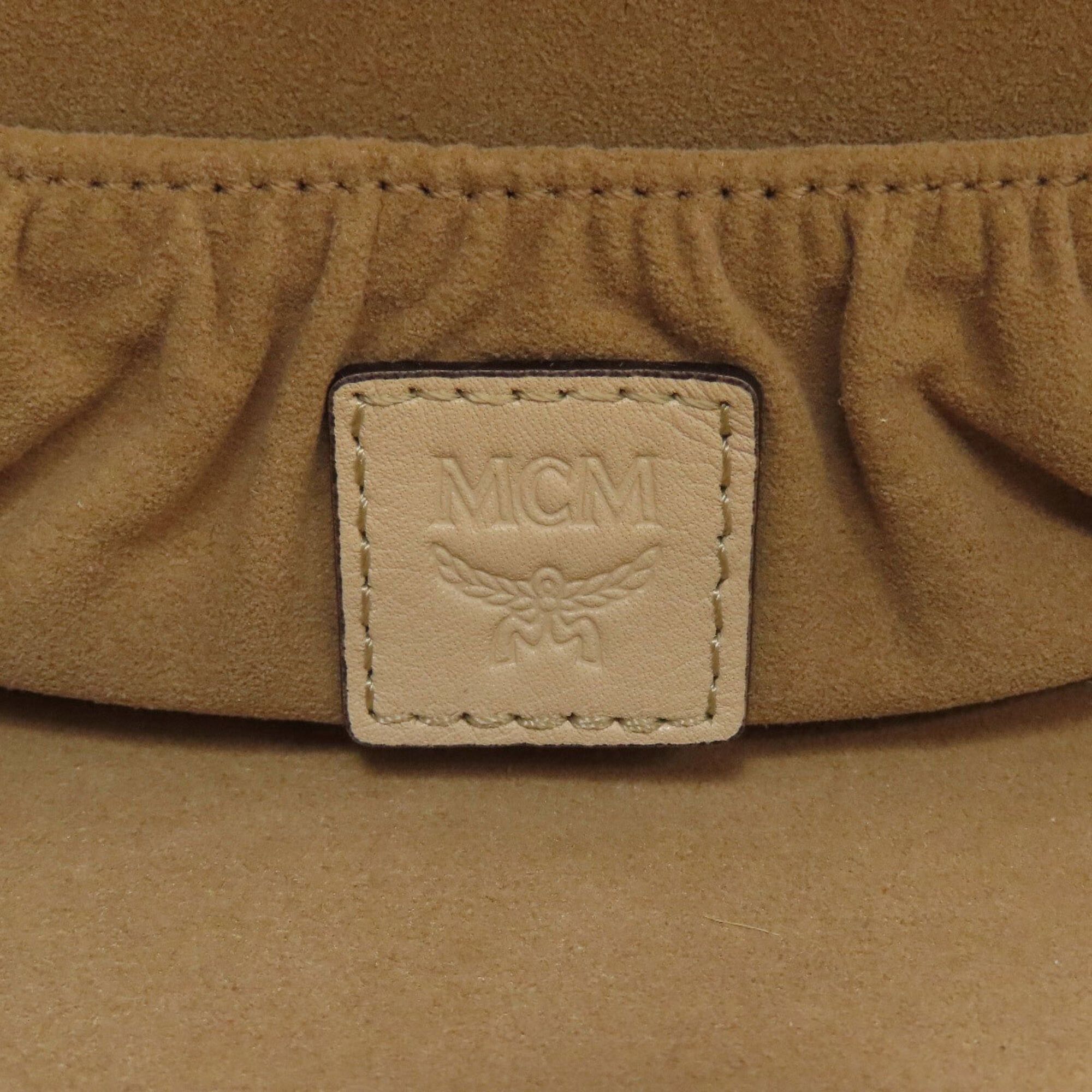 MCM MCM Vanity 2-Way Handbag, PVC, Women's Size ONE SIZE - 6 Thumbnail