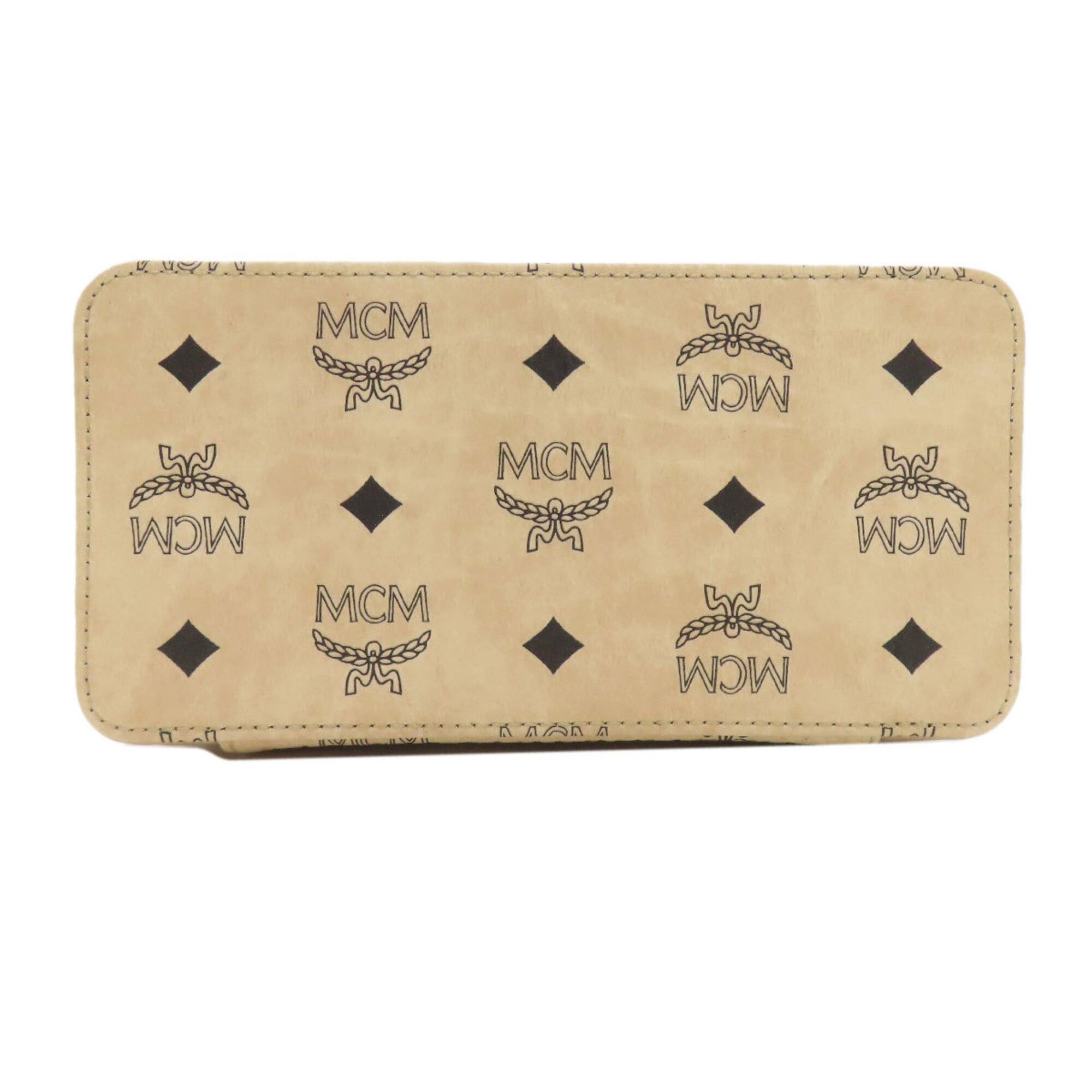 MCM MCM Vanity 2-Way Handbag, PVC, Women's Size ONE SIZE - 4 Thumbnail
