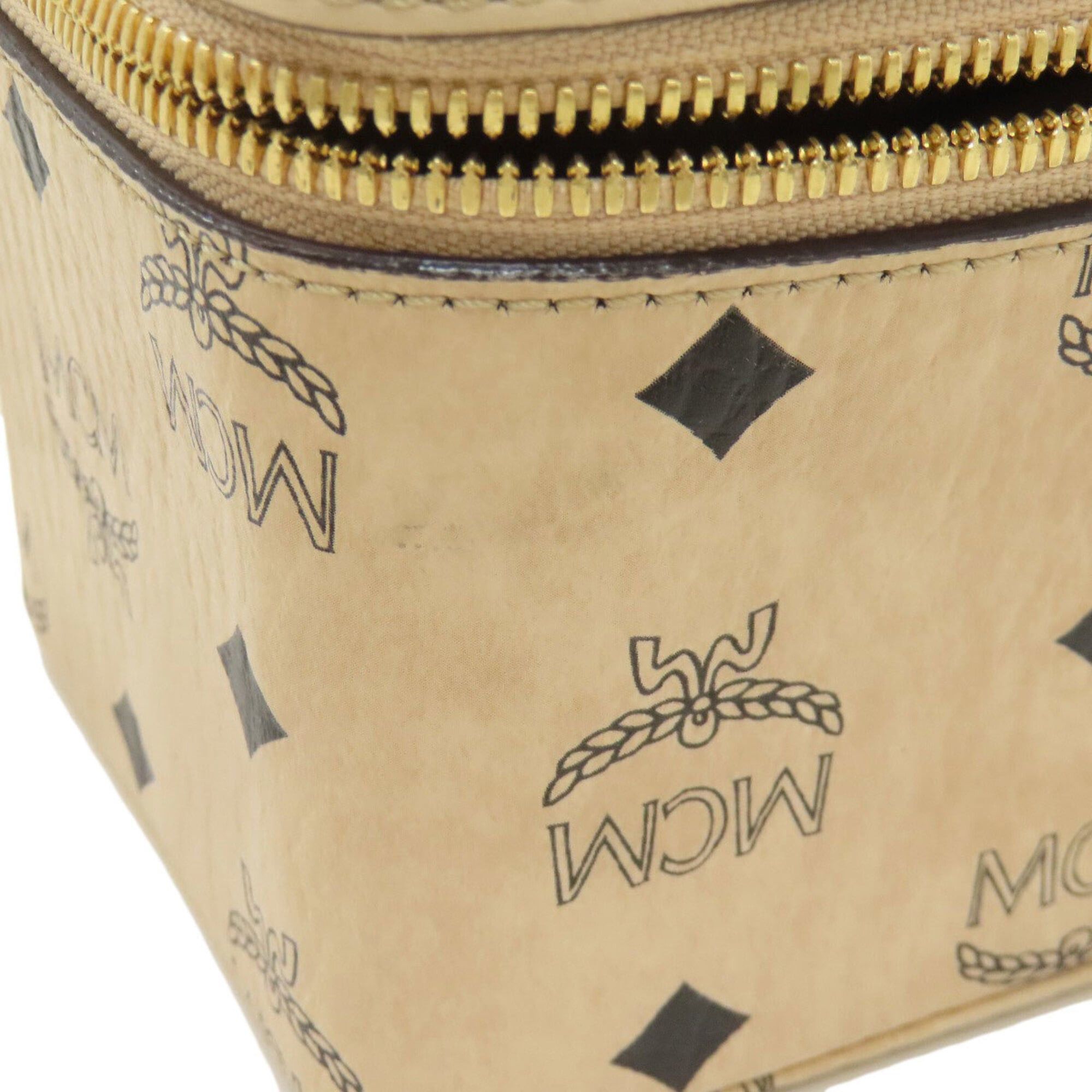 MCM MCM Vanity 2-Way Handbag, PVC, Women's Size ONE SIZE - 12 Thumbnail