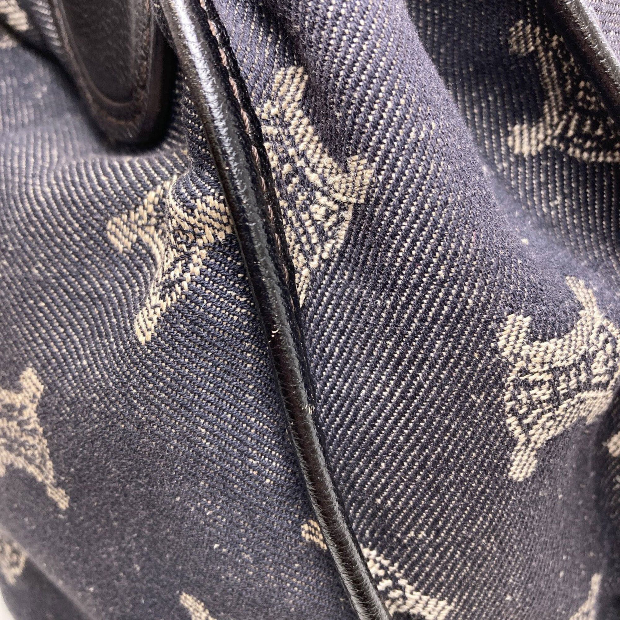 Celine Celine Macadam pattern handbag, denim, women's. Size ONE SIZE - 9 Thumbnail