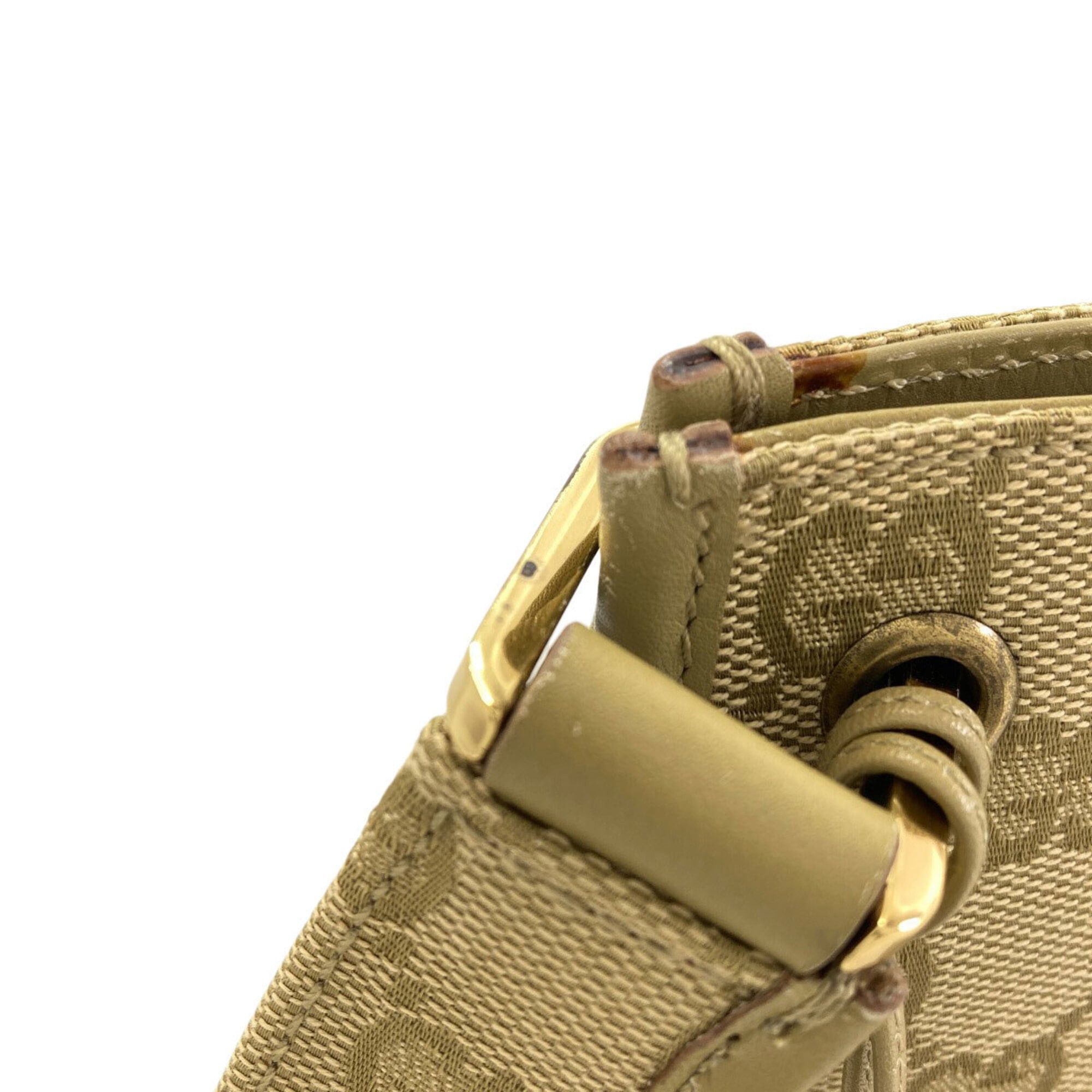 Gucci Gucci 91762 GG Canvas Shoulder Bag, Canvas, Women's GUCCI Size ONE SIZE - 14 Thumbnail