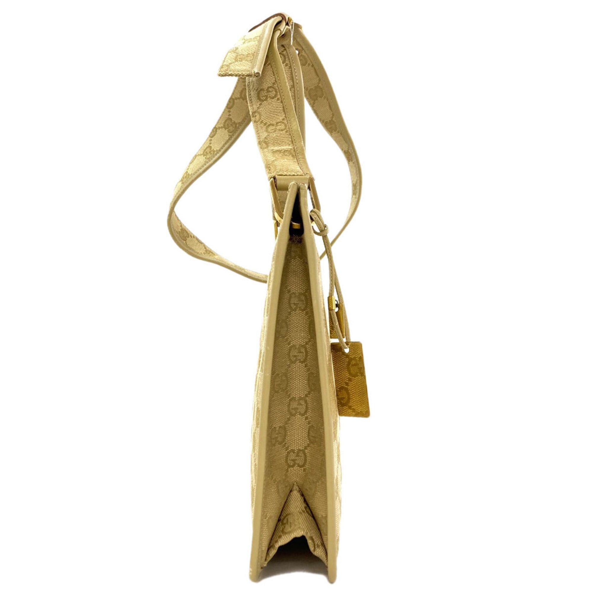Gucci Gucci 91762 GG Canvas Shoulder Bag, Canvas, Women's GUCCI Size ONE SIZE - 3 Thumbnail