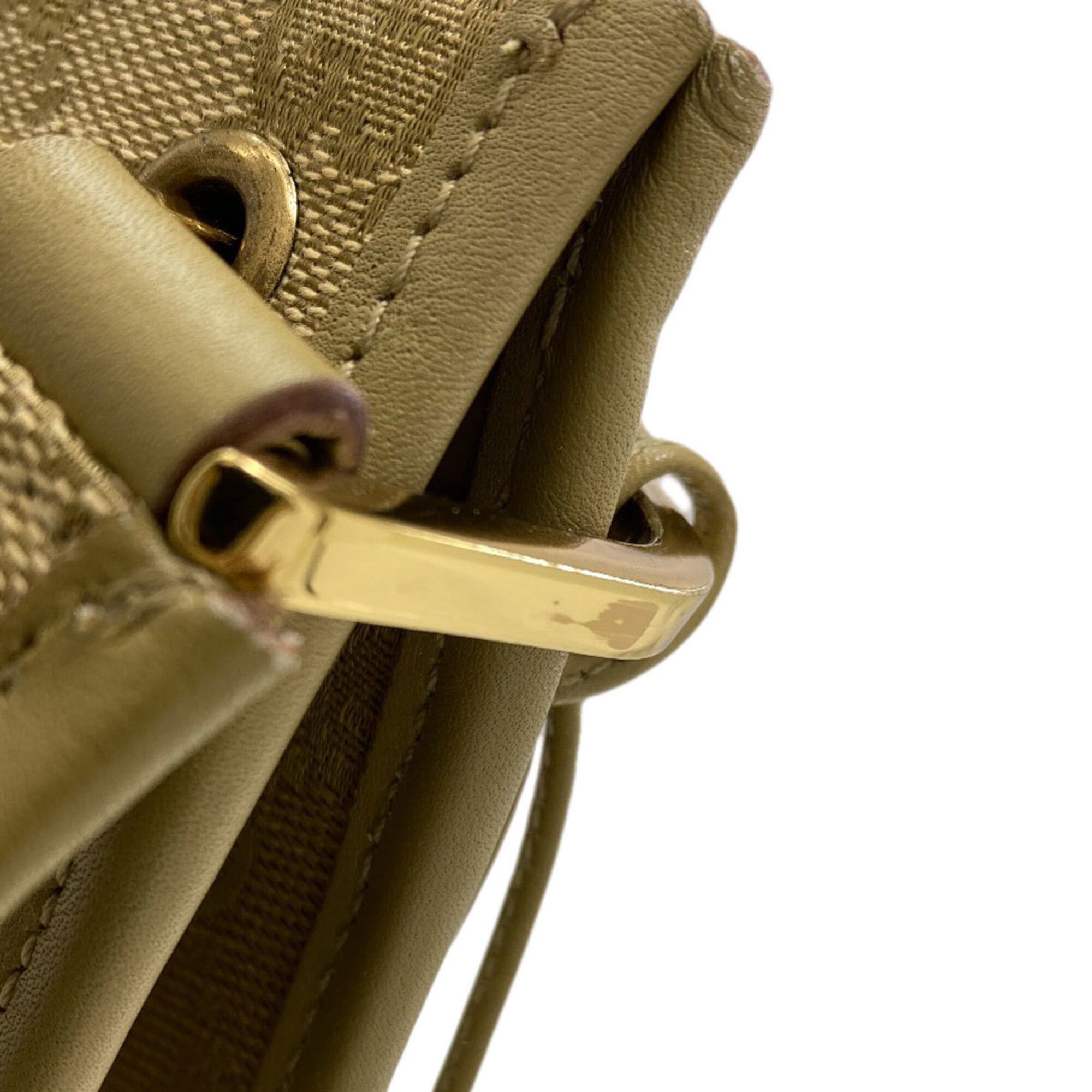 Gucci Gucci 91762 GG Canvas Shoulder Bag, Canvas, Women's GUCCI Size ONE SIZE - 15 Thumbnail