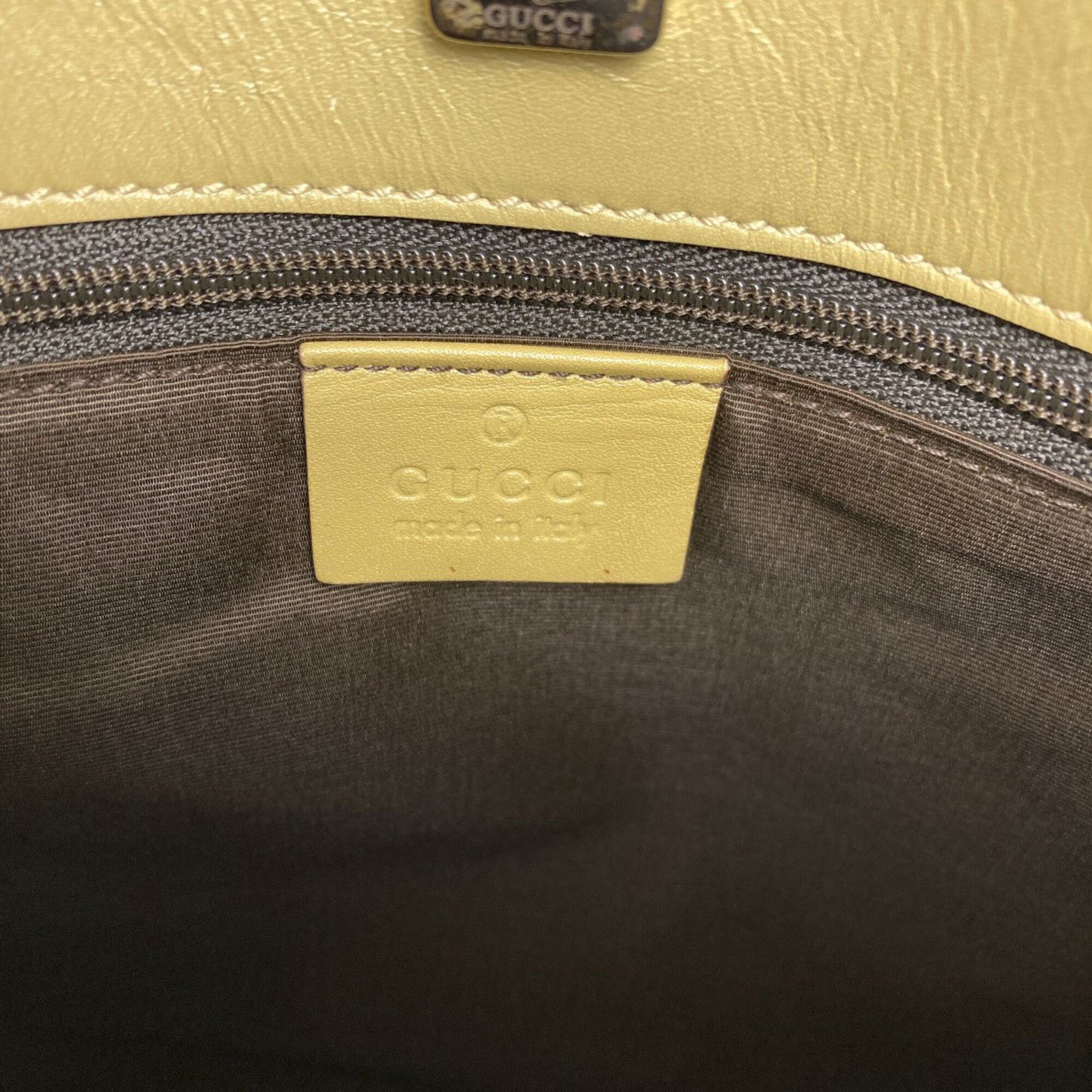 Gucci Gucci 91762 GG Canvas Shoulder Bag, Canvas, Women's GUCCI Size ONE SIZE - 6 Thumbnail