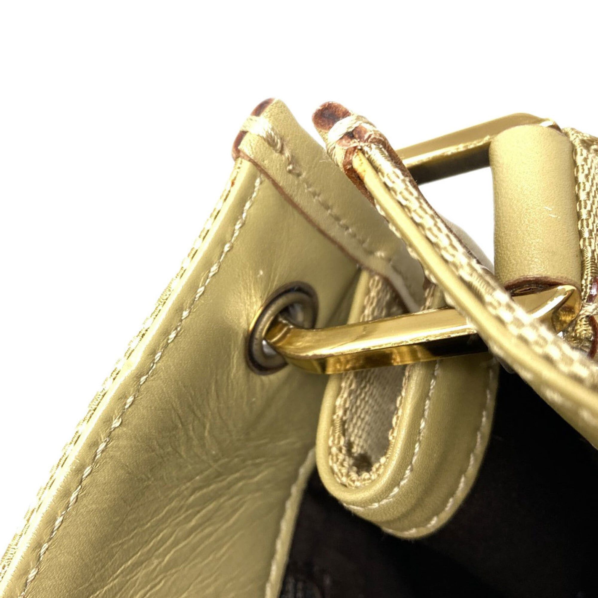 Gucci Gucci 91762 GG Canvas Shoulder Bag, Canvas, Women's GUCCI Size ONE SIZE - 9 Thumbnail