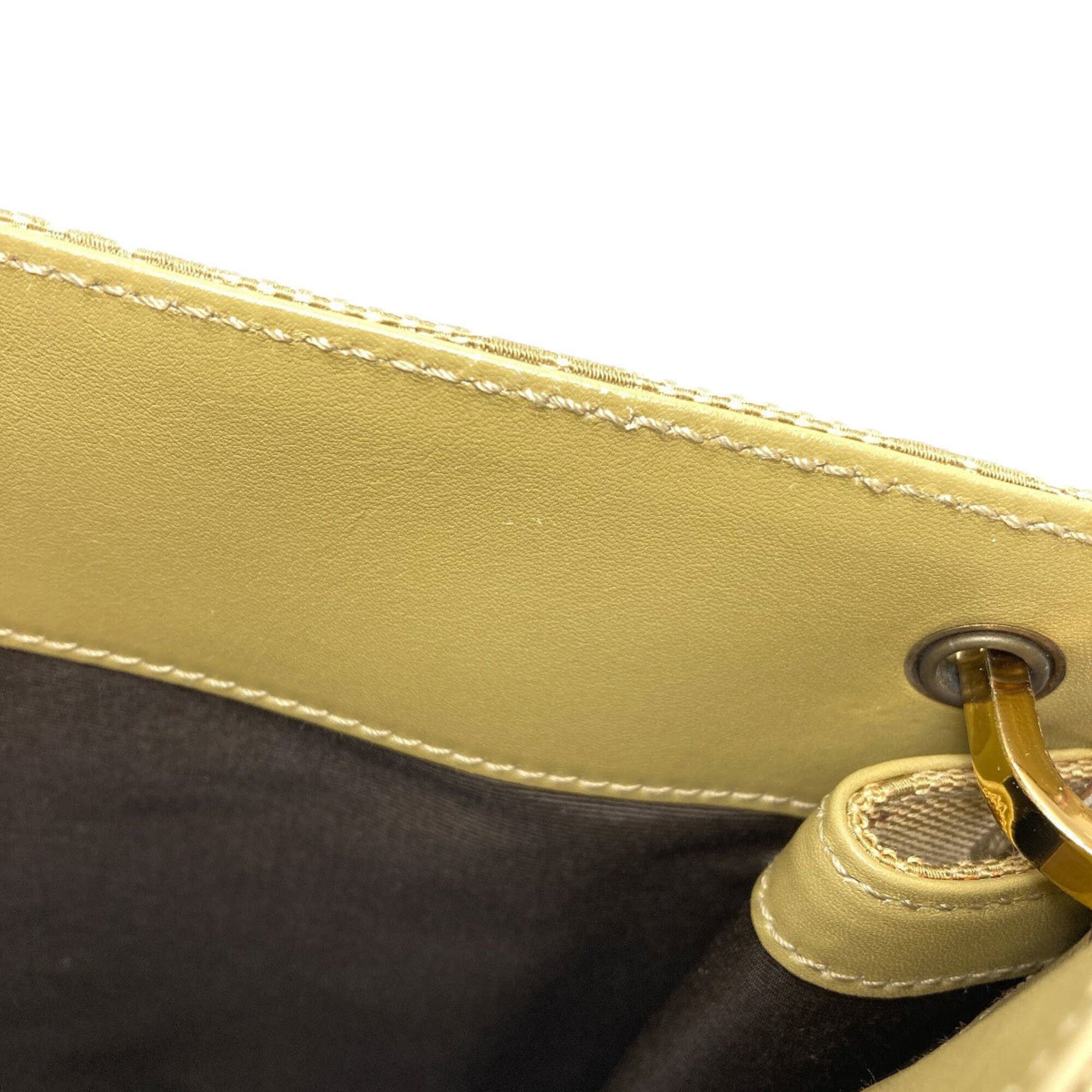Gucci Gucci 91762 GG Canvas Shoulder Bag, Canvas, Women's GUCCI Size ONE SIZE - 10 Thumbnail
