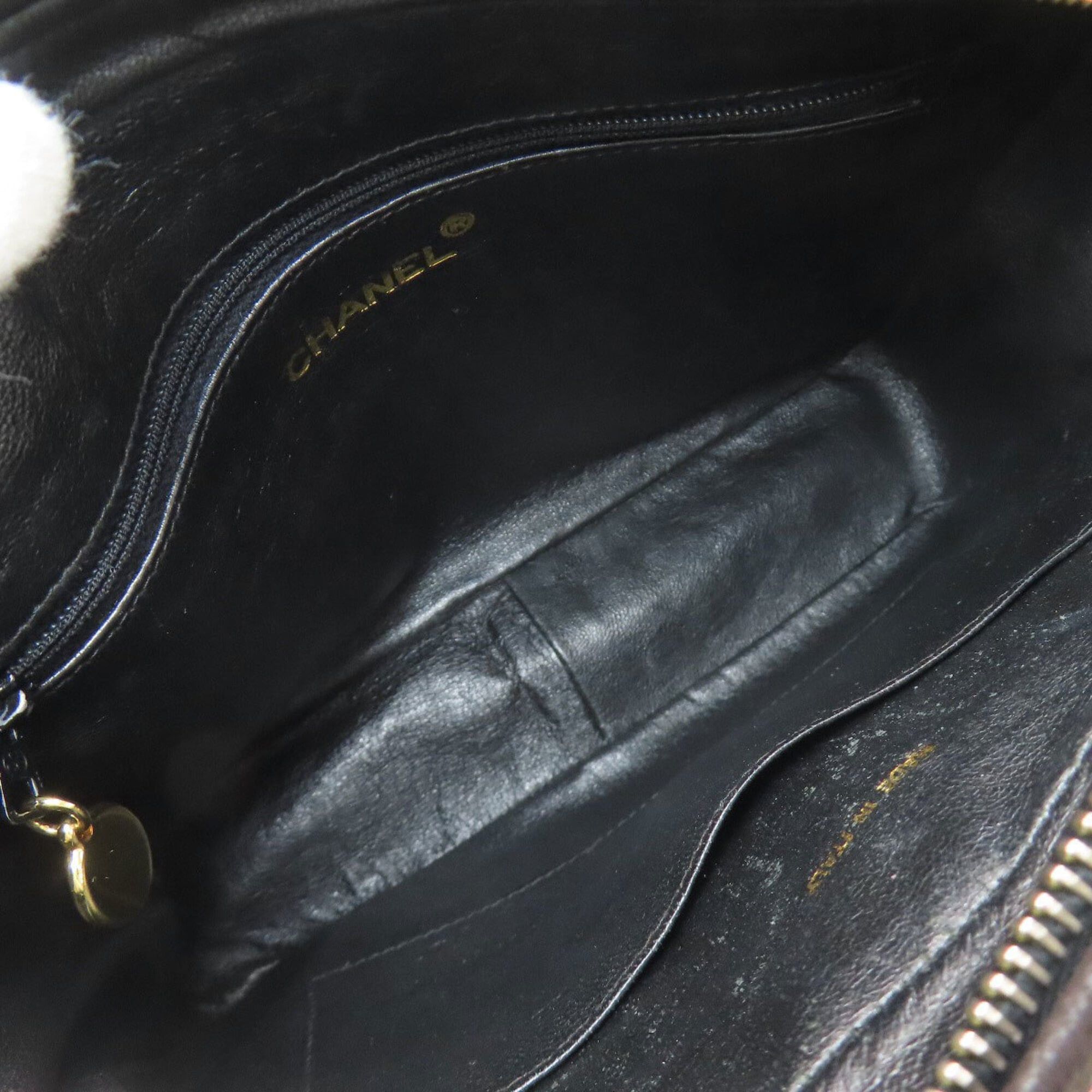 Chanel Chanel Fringe Chain Shoulder Bag, Gold Hardware, Lambskin, Women's. Size ONE SIZE - 6 Thumbnail