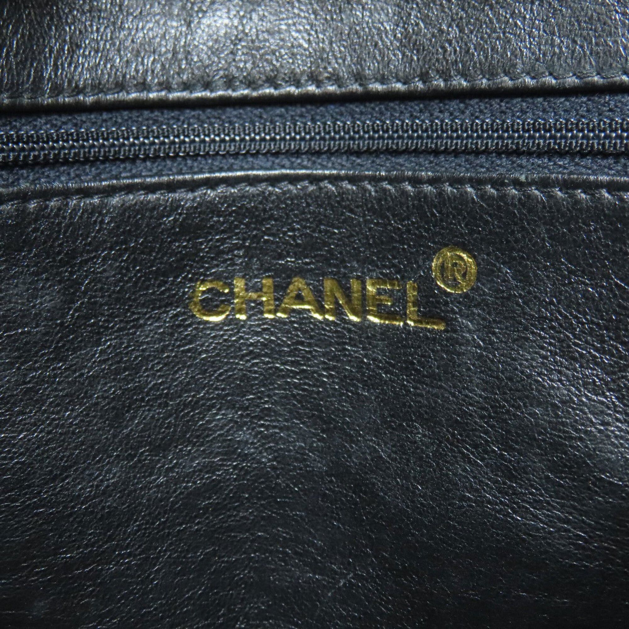 Chanel Chanel Fringe Chain Shoulder Bag, Gold Hardware, Lambskin, Women's. Size ONE SIZE - 7 Thumbnail