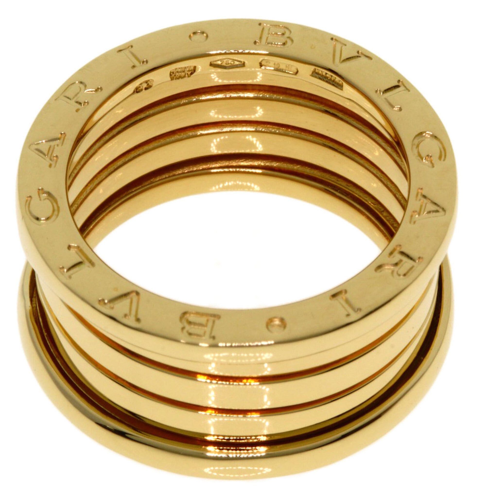 Bvlgari BVLGARI B-zero1 4-band ring #53, 18K yellow gold, women's. Size ONE SIZE - 4 Thumbnail
