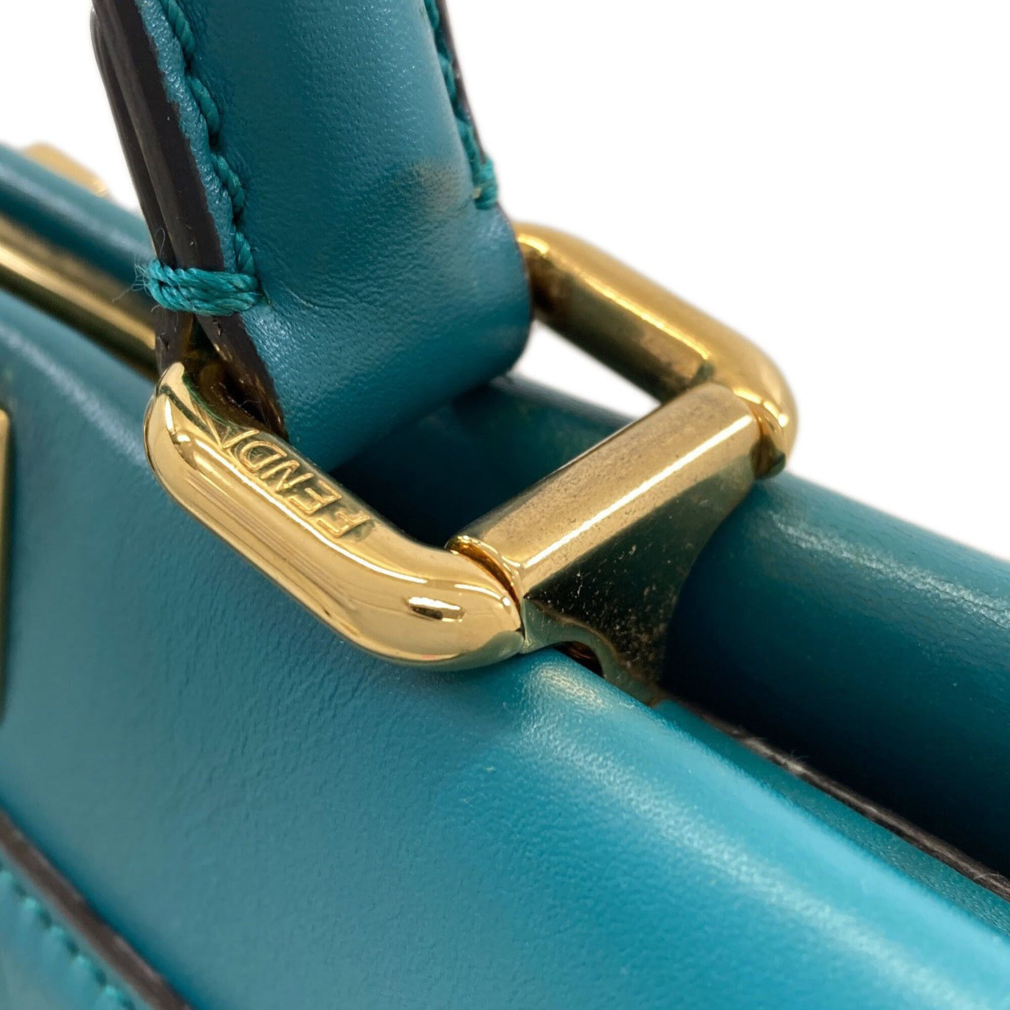 Fendi Fendi Peekaboo 2-Way Handbag, Calfskin, Women's FENDI Size ONE SIZE - 22 Thumbnail