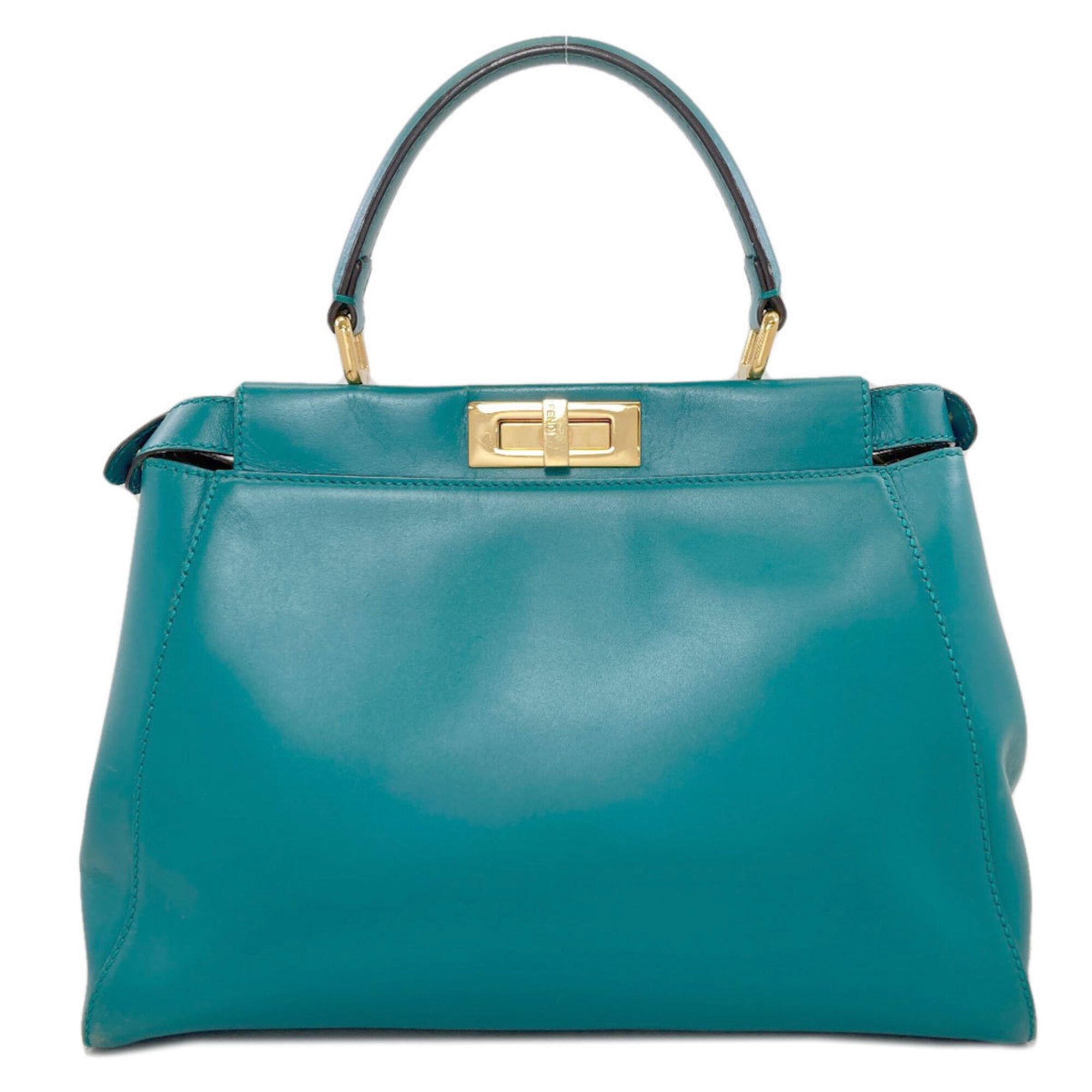 Fendi Fendi Peekaboo 2-Way Handbag, Calfskin, Women's FENDI Size ONE SIZE - 2 Thumbnail