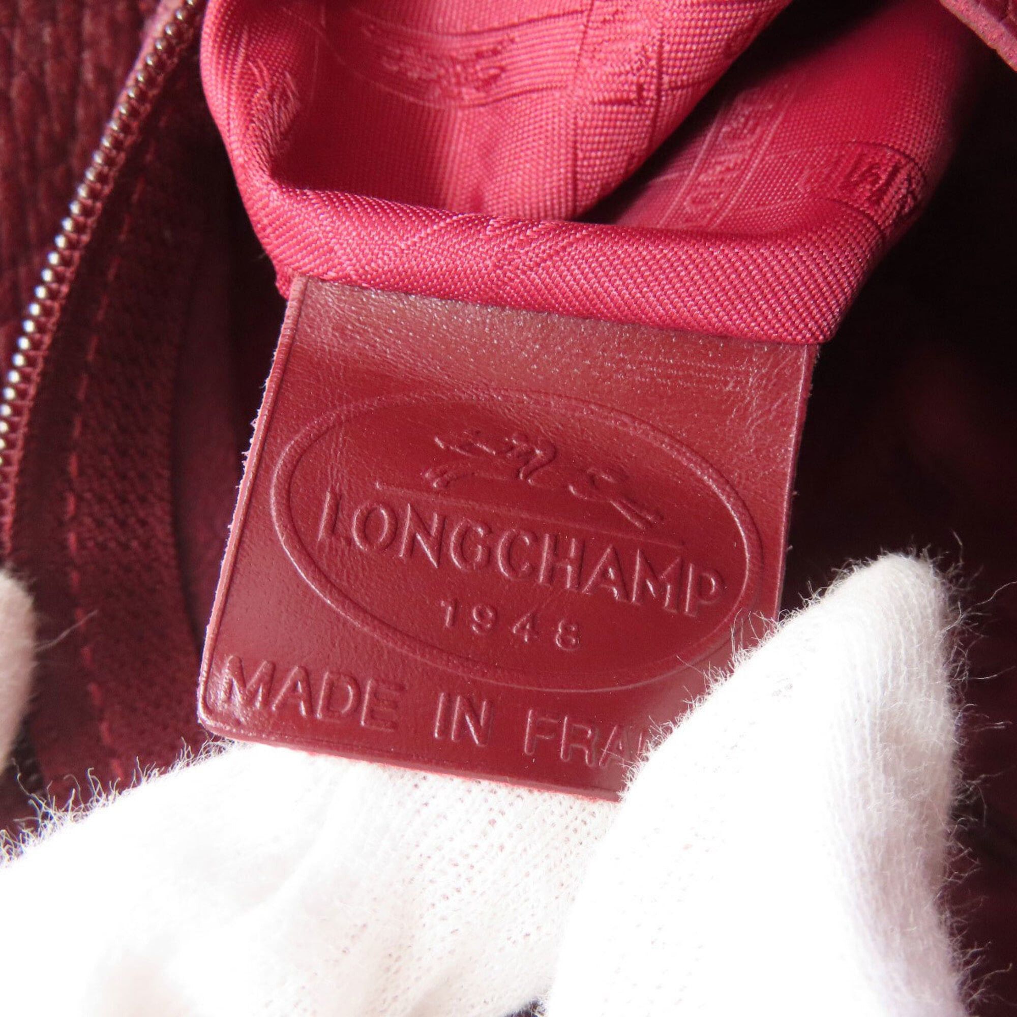Longchamp Longchamp One-Shoulder Leather Shoulder Bag for Women Size ONE SIZE - 6 Thumbnail