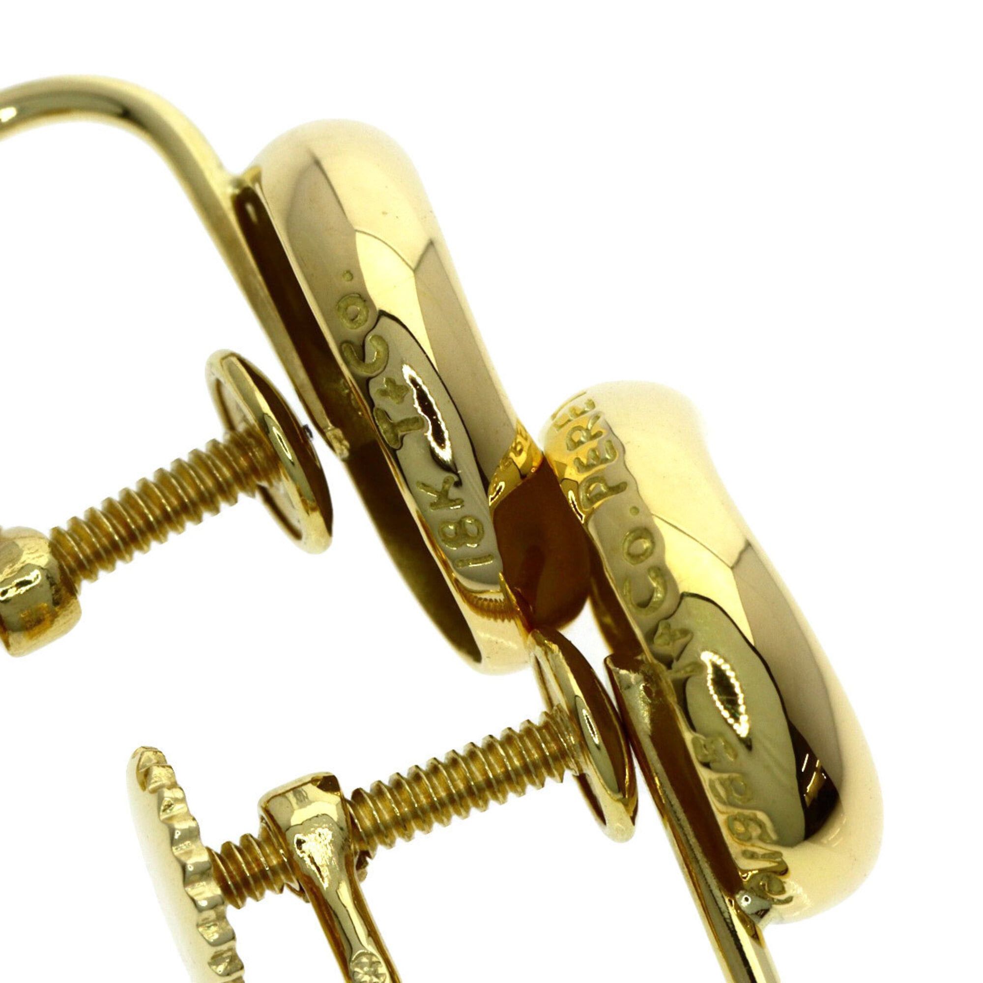 Tiffany & Co. Tiffany Bean Earrings, 18K Yellow Gold, Women's, TIFFANY&Co. Size ONE SIZE - 4 Thumbnail