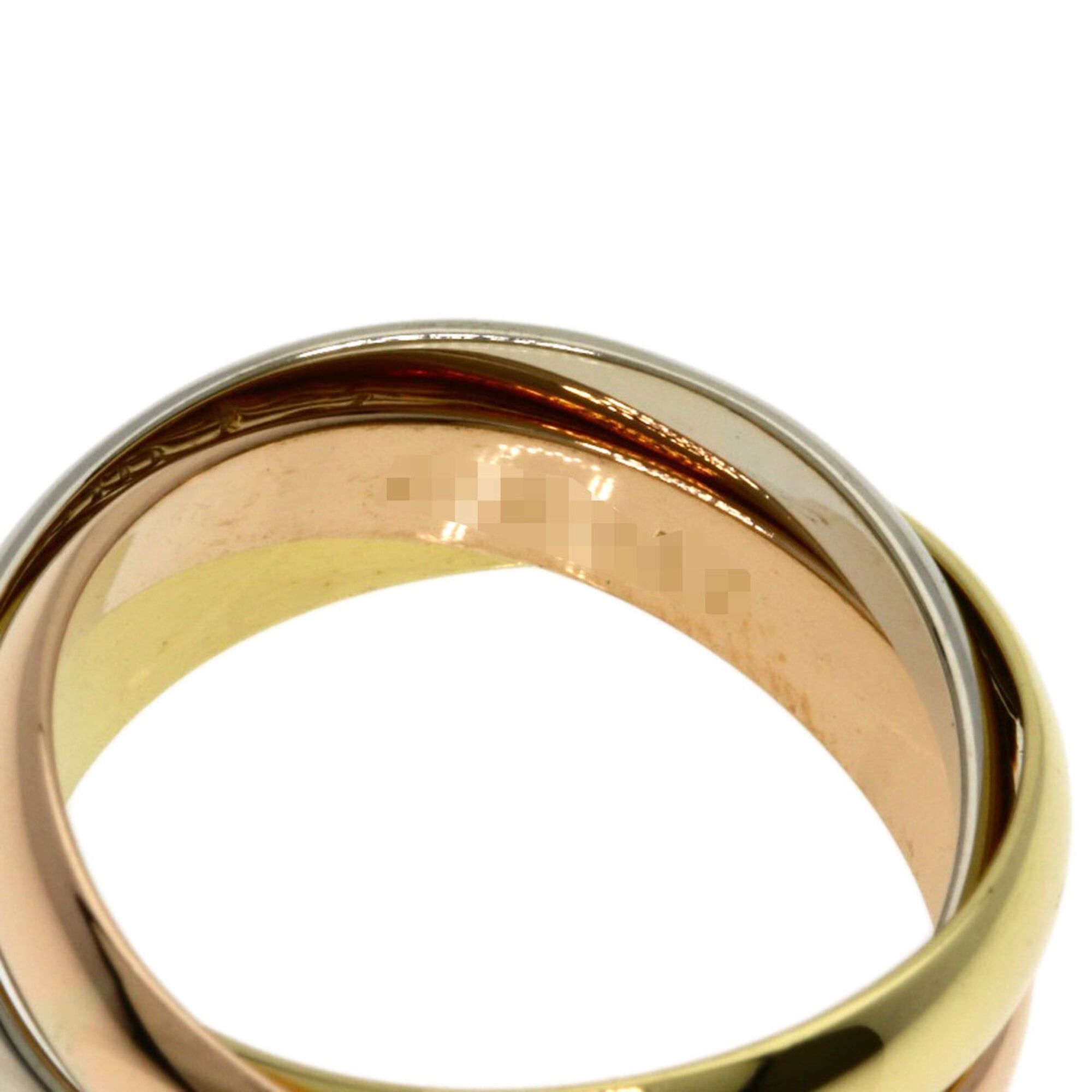 Cartier Cartier Trinity #49 Ring - 18K Yellow Gold/18K White Pink Gold Women's CARTIER Size ONE SIZE - 4 Thumbnail