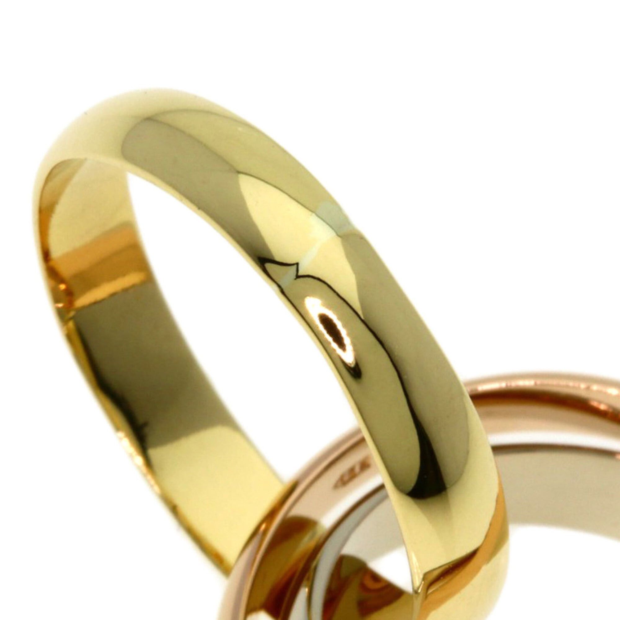 Cartier Cartier Trinity #48 Ring - 18K Yellow Gold/18K White Pink Gold Women's CARTIER Size ONE SIZE - 5 Thumbnail