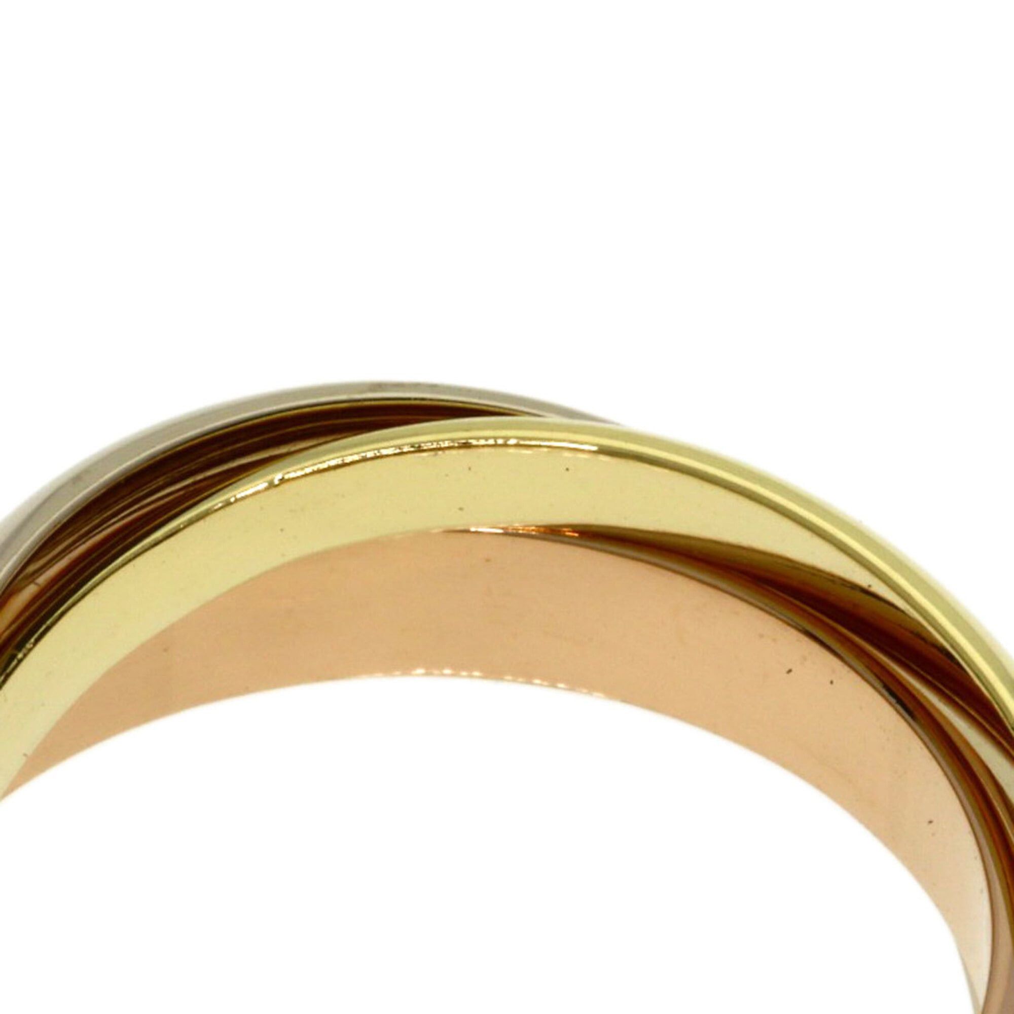 Cartier Cartier Trinity #51 Ring - 18K Yellow Gold/18K White Pink Gold Women's CARTIER Size ONE SIZE - 5 Thumbnail