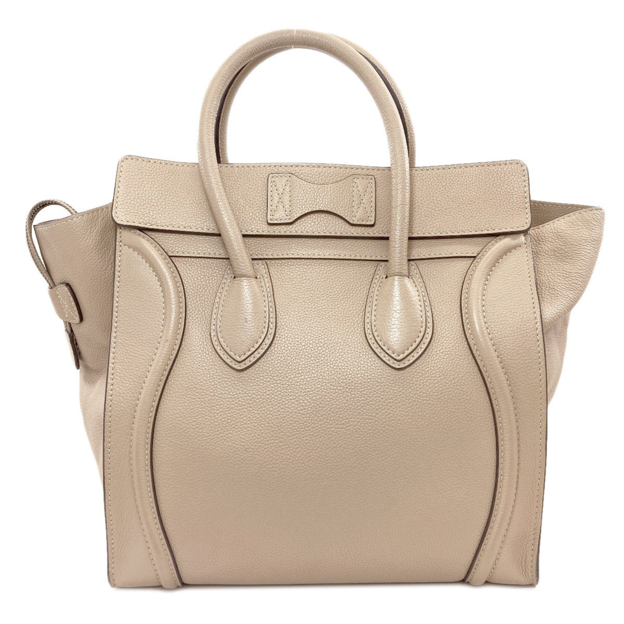 Celine Celine Luggage Mini Tote Bag, Calfskin, Women's Size ONE SIZE - 2 Thumbnail