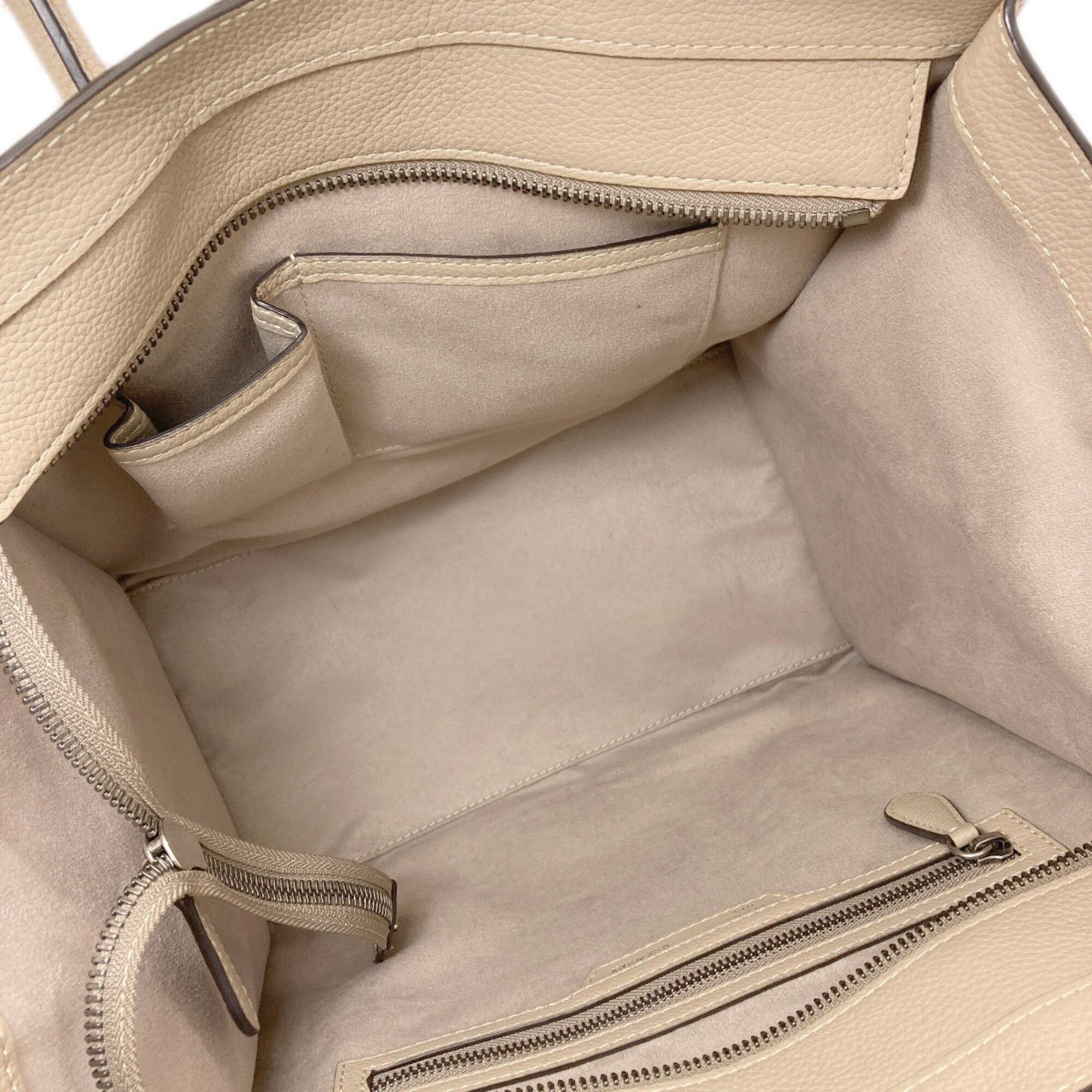 Celine Celine Luggage Mini Tote Bag, Calfskin, Women's Size ONE SIZE - 5 Thumbnail