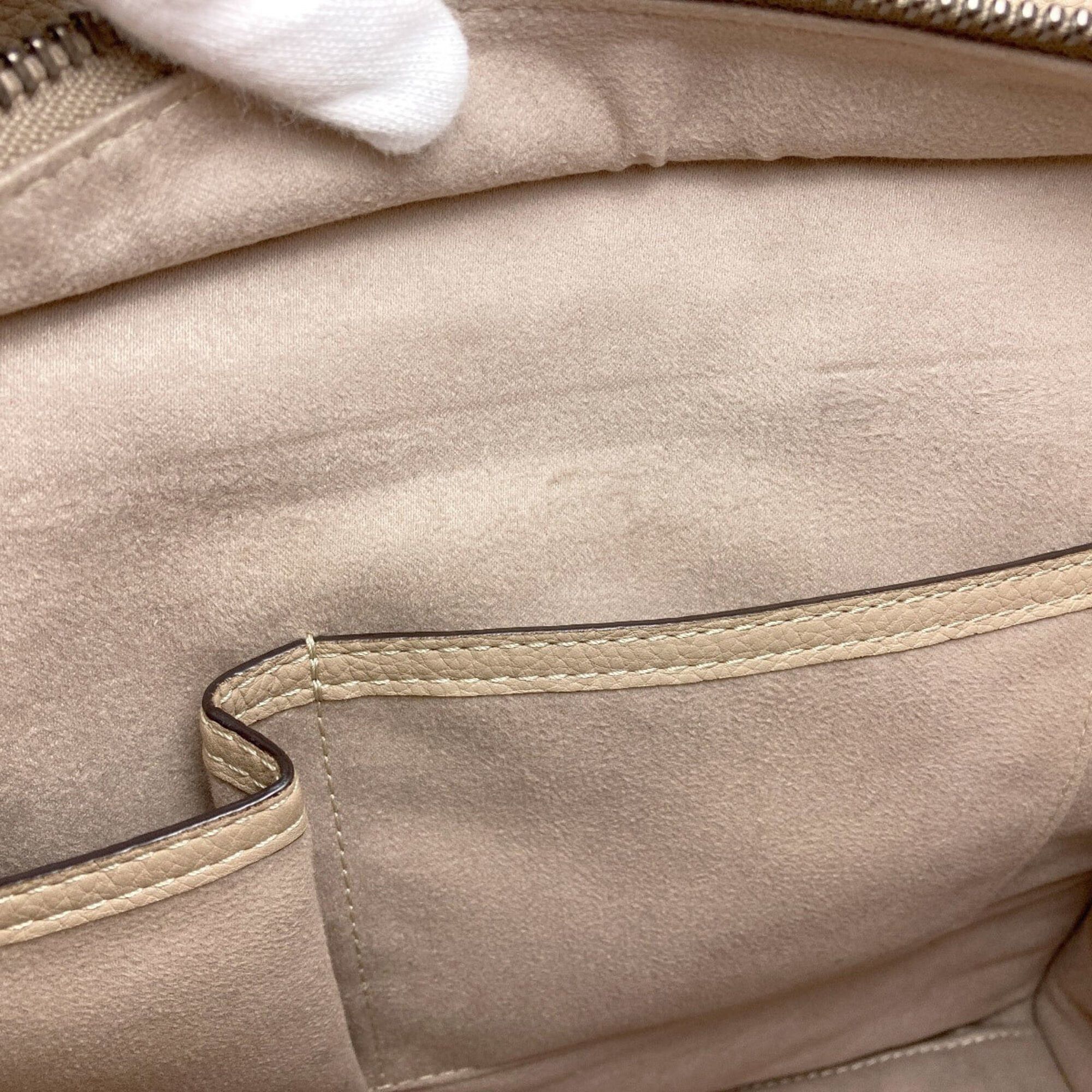 Celine Celine Luggage Mini Tote Bag, Calfskin, Women's Size ONE SIZE - 8 Thumbnail