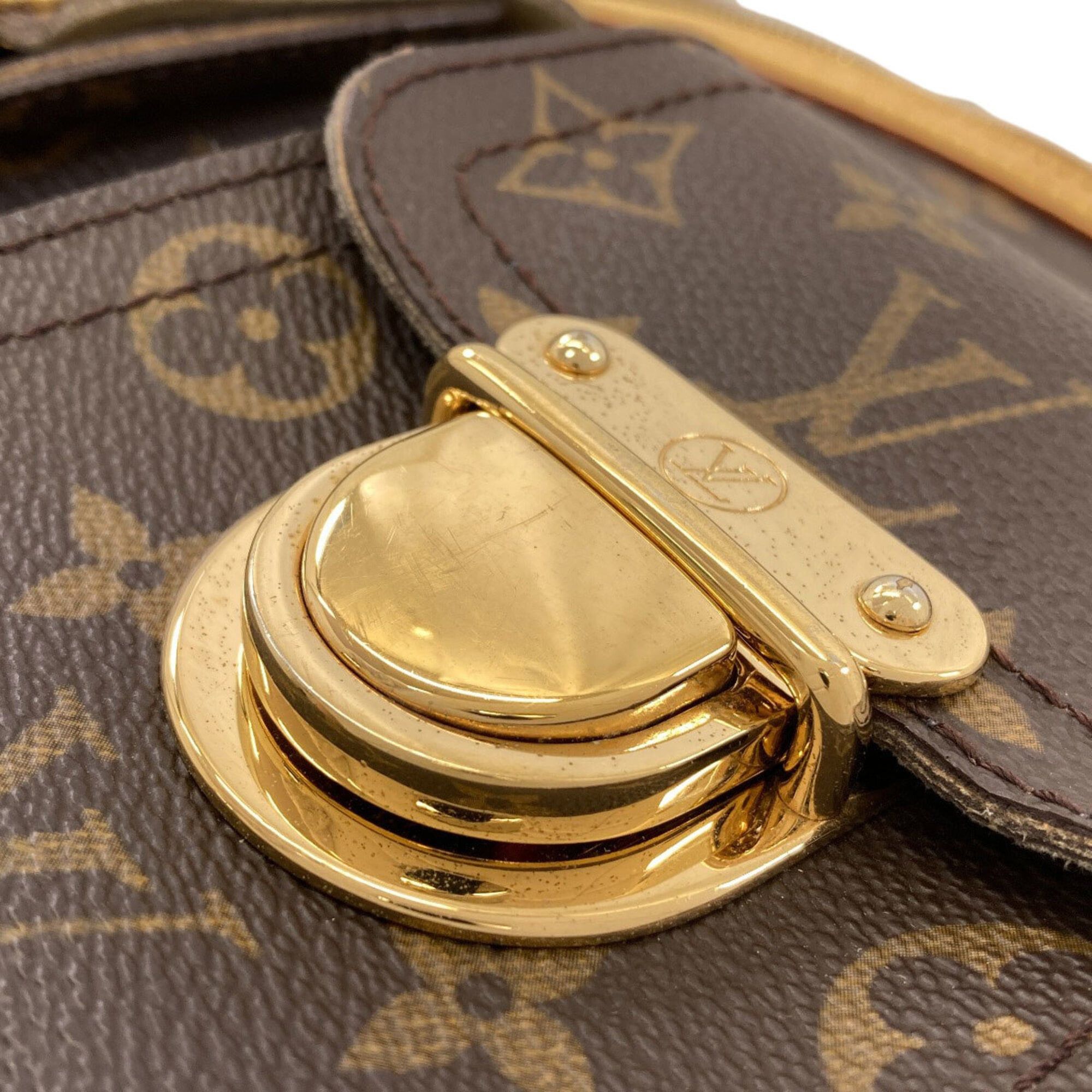 Louis Vuitton Louis Vuitton M40045 Hudson GM Tote Bag, Monogram Canvas, Women's LOUIS VUITTON Size ONE SIZE - 14 Thumbnail