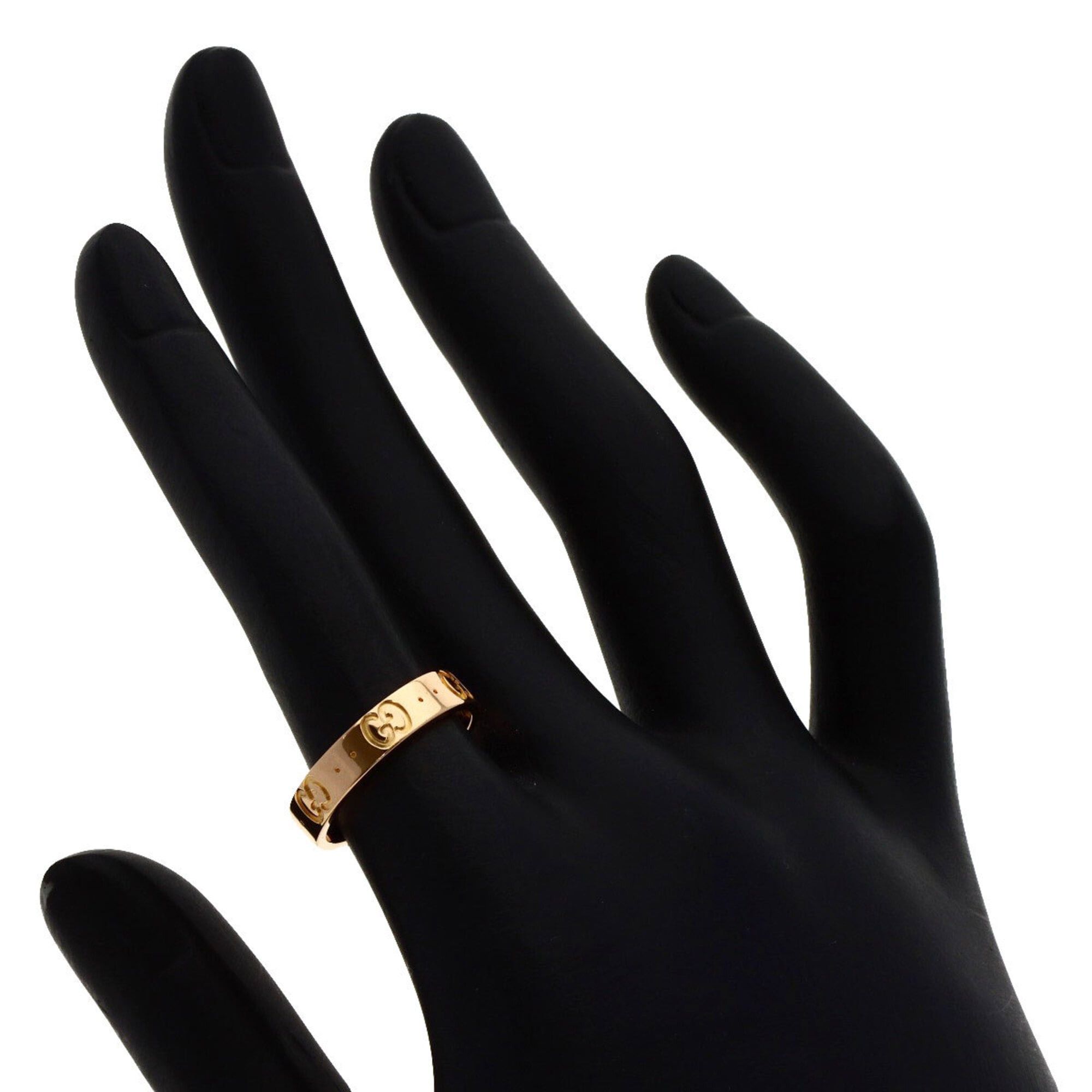 Gucci Gucci Icon #11 Ring - 18K Pink Gold Women's GUCCI Size ONE SIZE - 5 Thumbnail