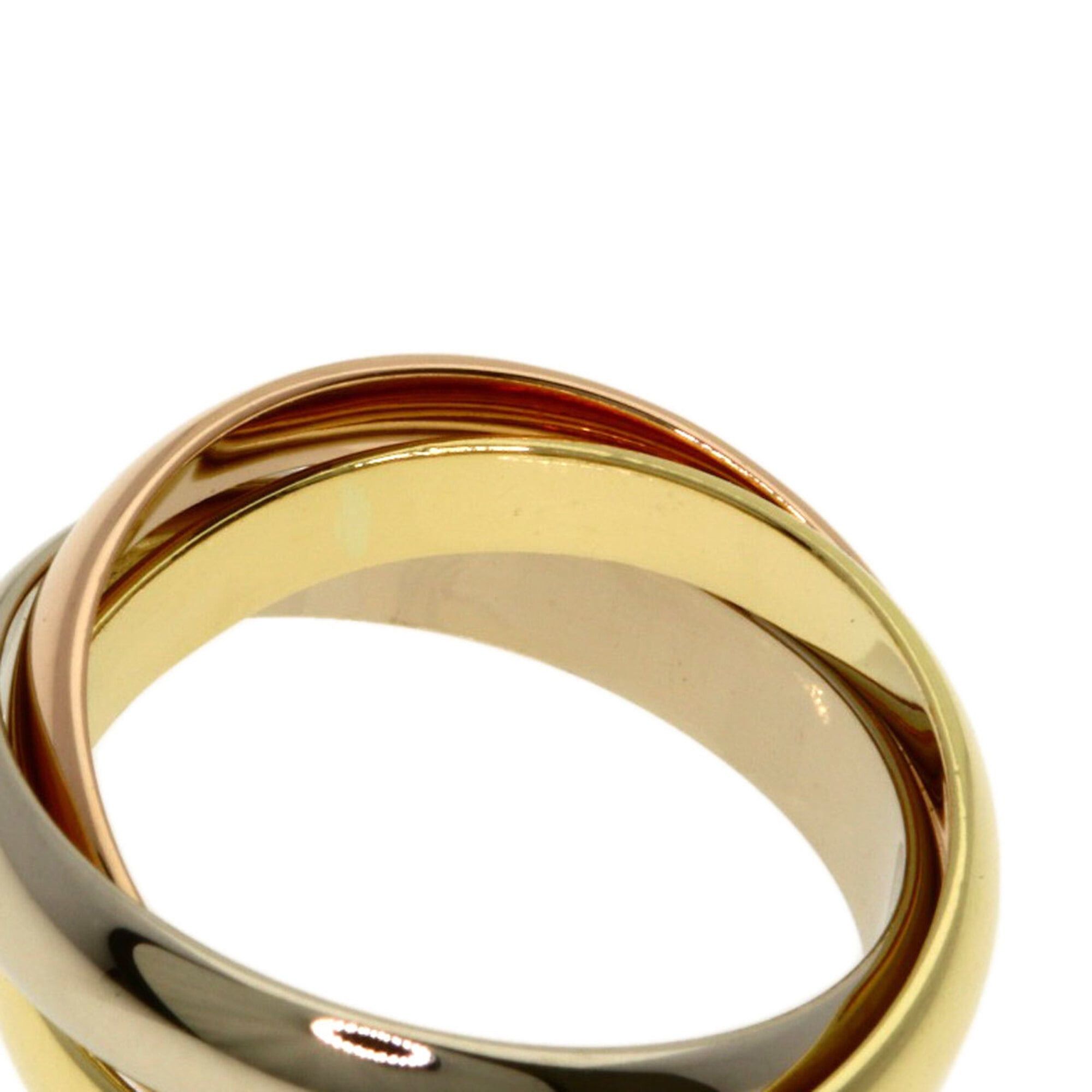 Cartier Cartier Trinity #49 Ring - 18K Yellow Gold/18K White Pink Gold Women's CARTIER Size ONE SIZE - 6 Thumbnail