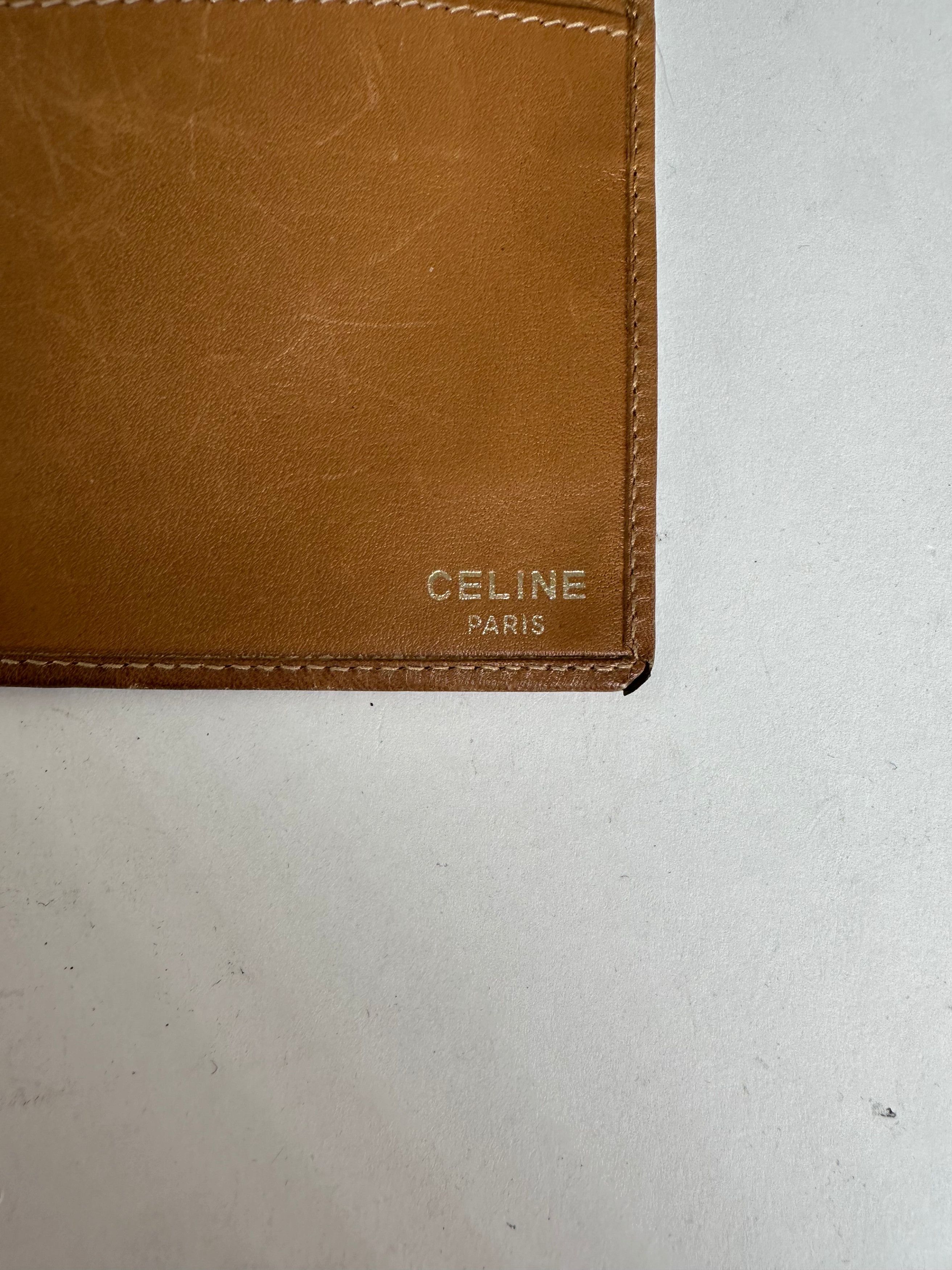 Celine Vintage Paris Macadam Triomphe Monogram Coated Canvas Long W Size ONE SIZE - 4 Thumbnail